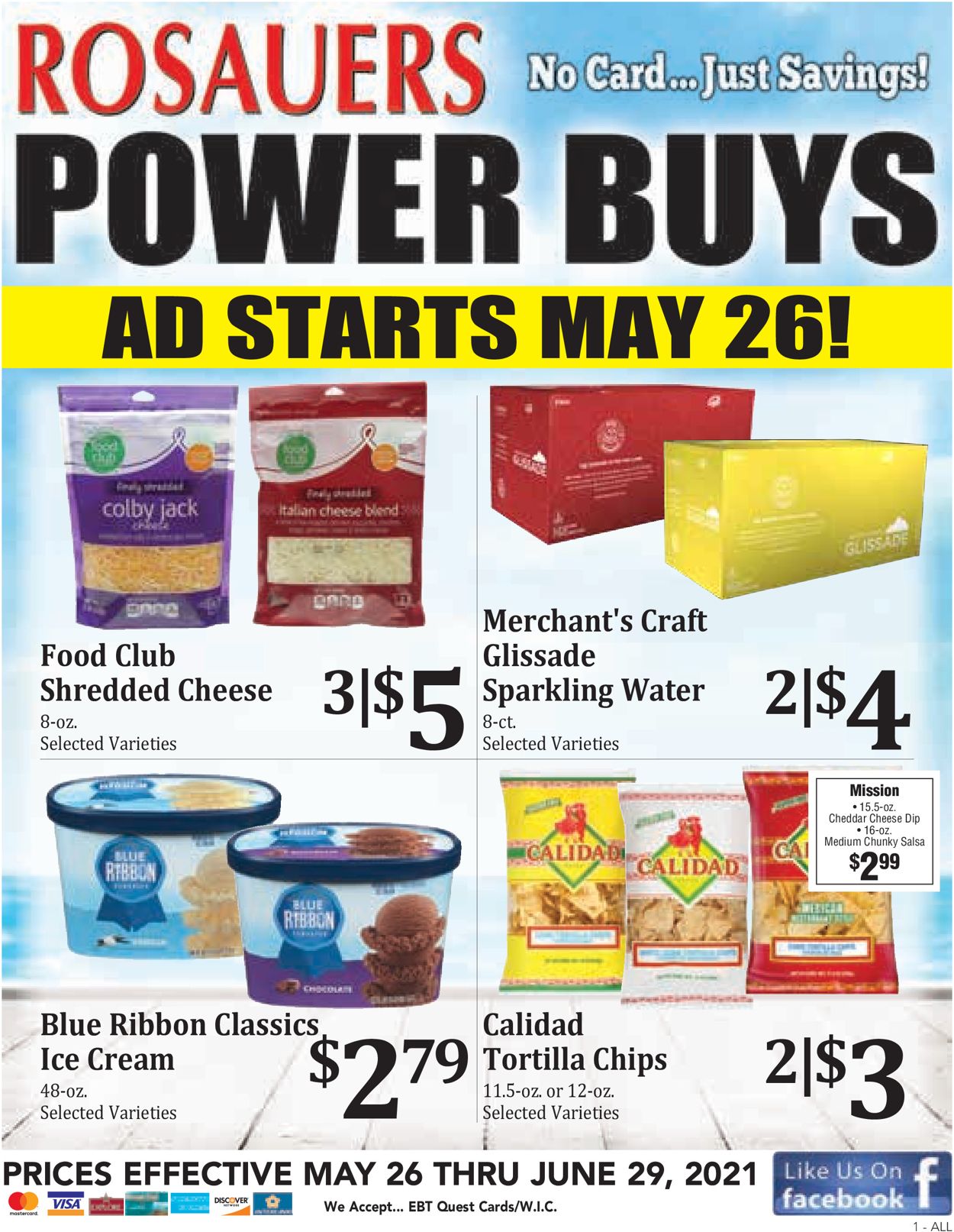Rosauers Ad from 05/26/2021