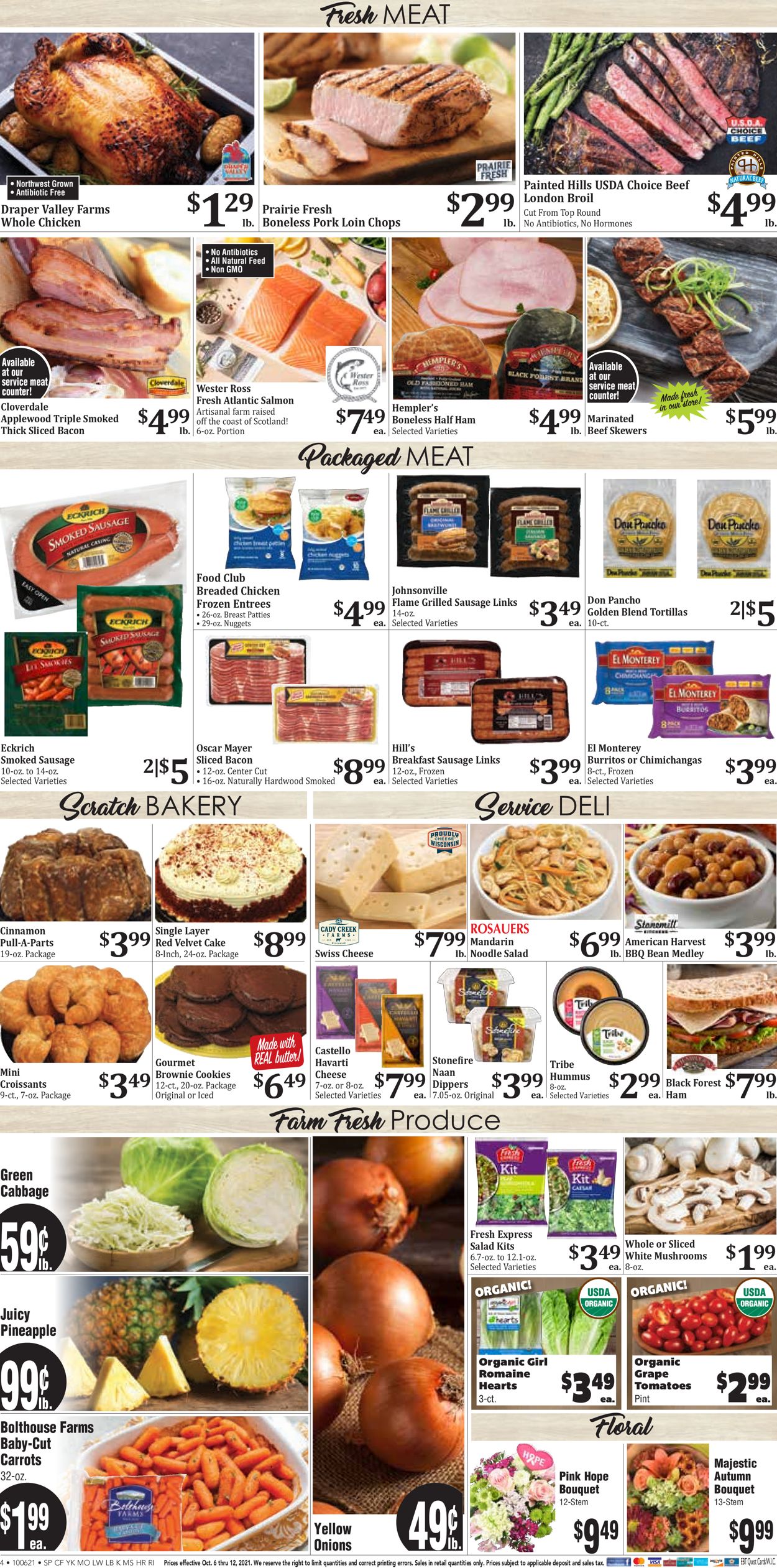 Rosauers Ad from 10/06/2021