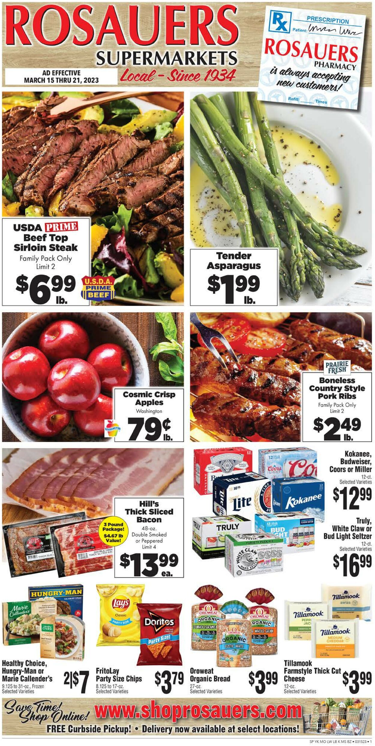 Rosauers Ad from 03/19/2023