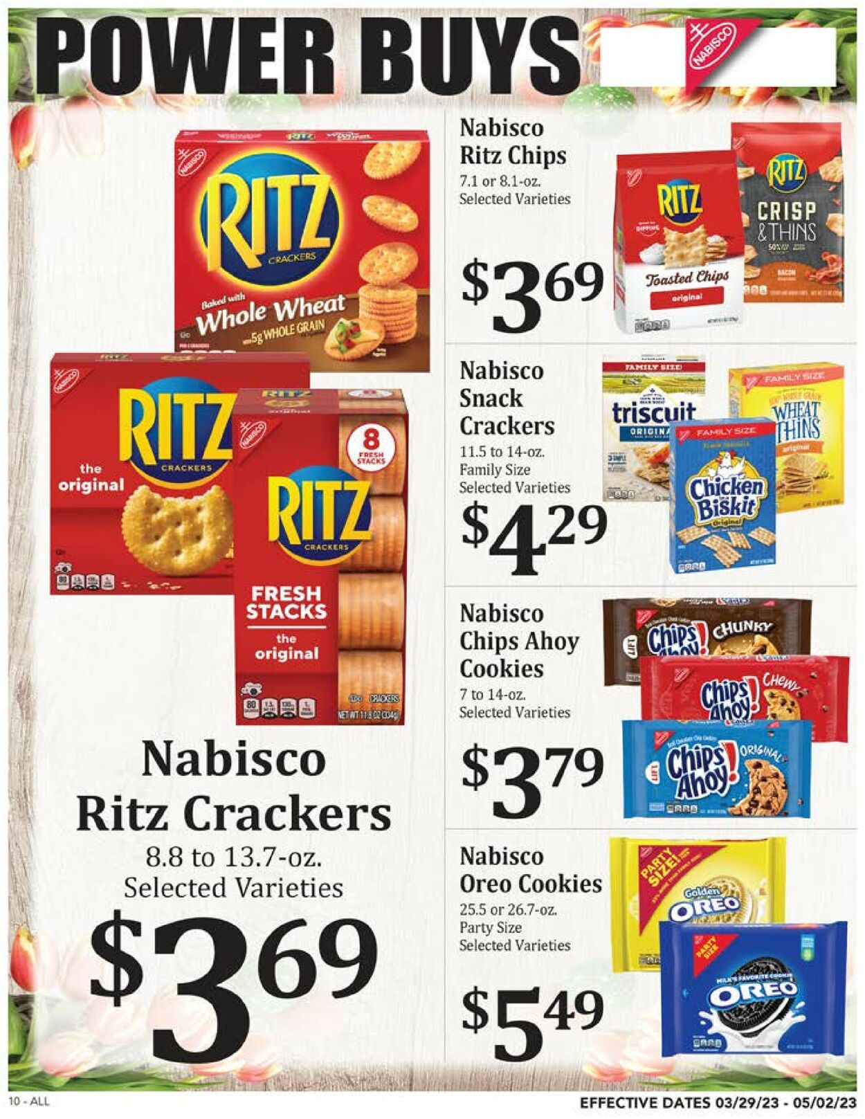 Rosauers Ad from 03/29/2023