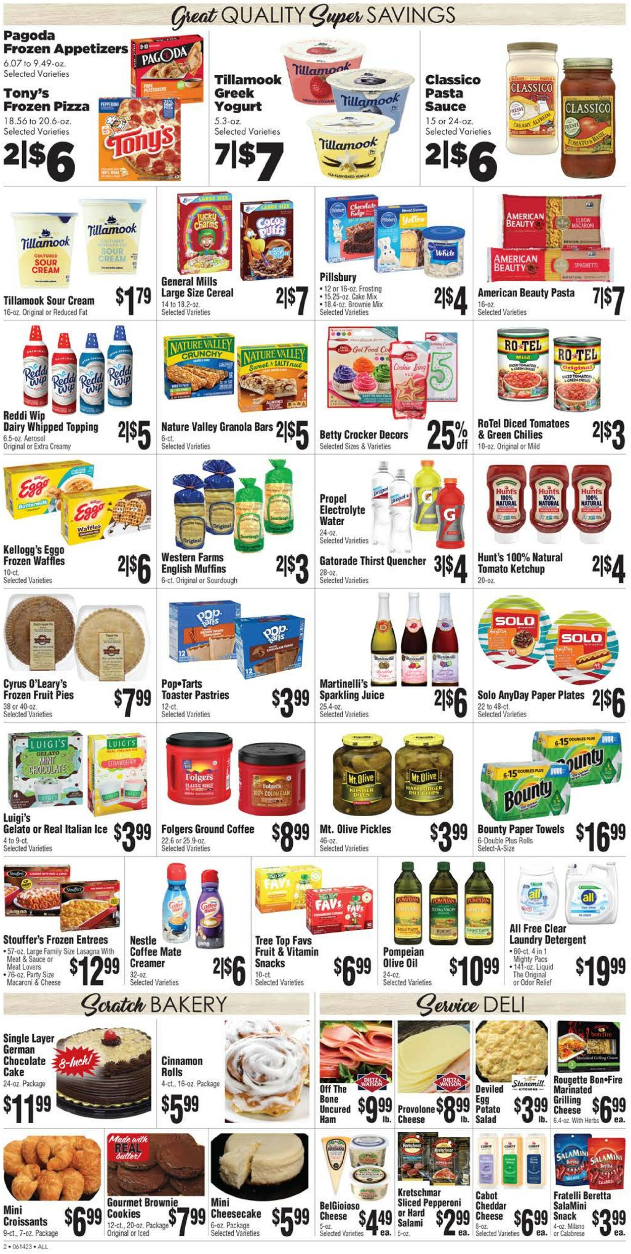 Rosauers Ad from 06/18/2023