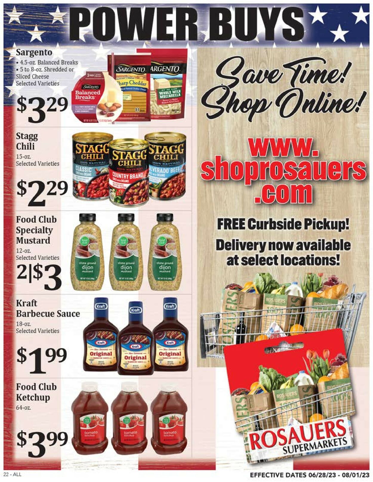 Rosauers Ad from 06/28/2023