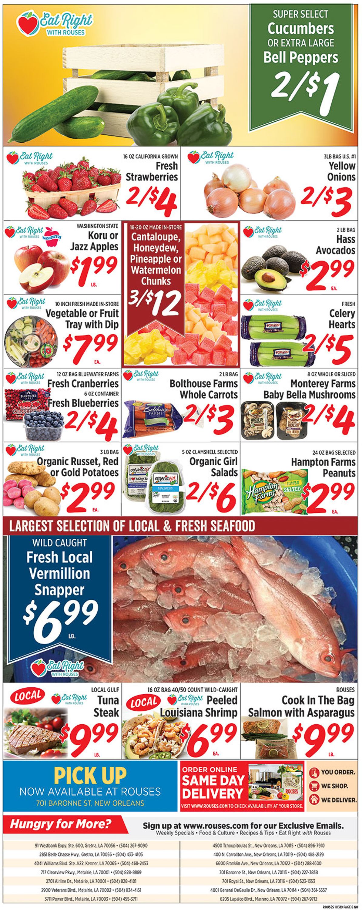 Rouses Ad from 11/13/2019