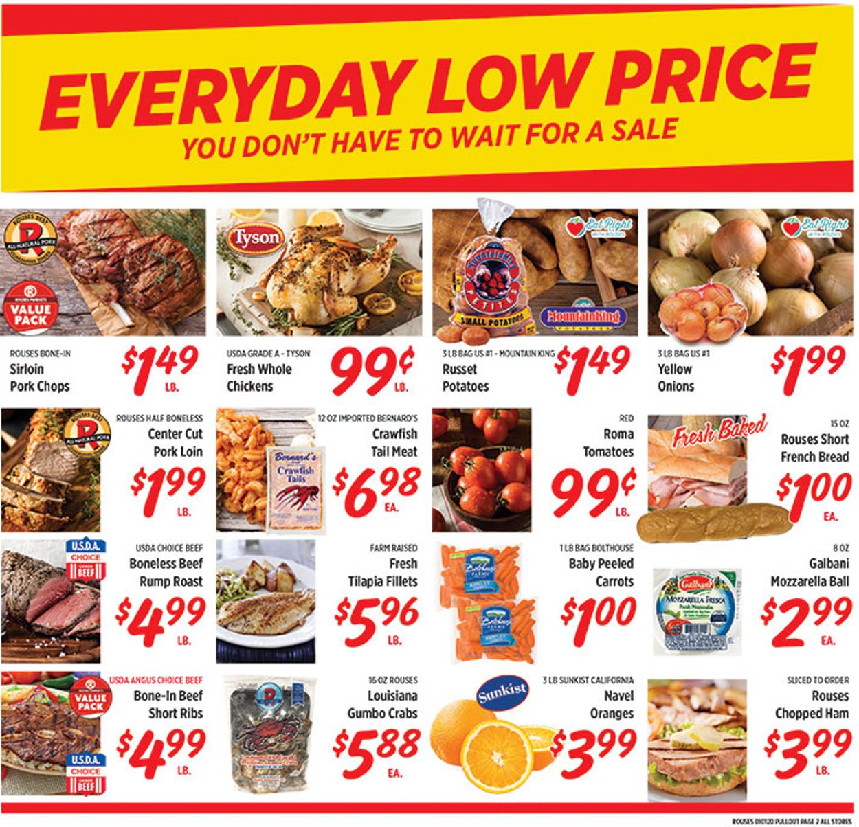 Rouses Ad from 01/09/2020