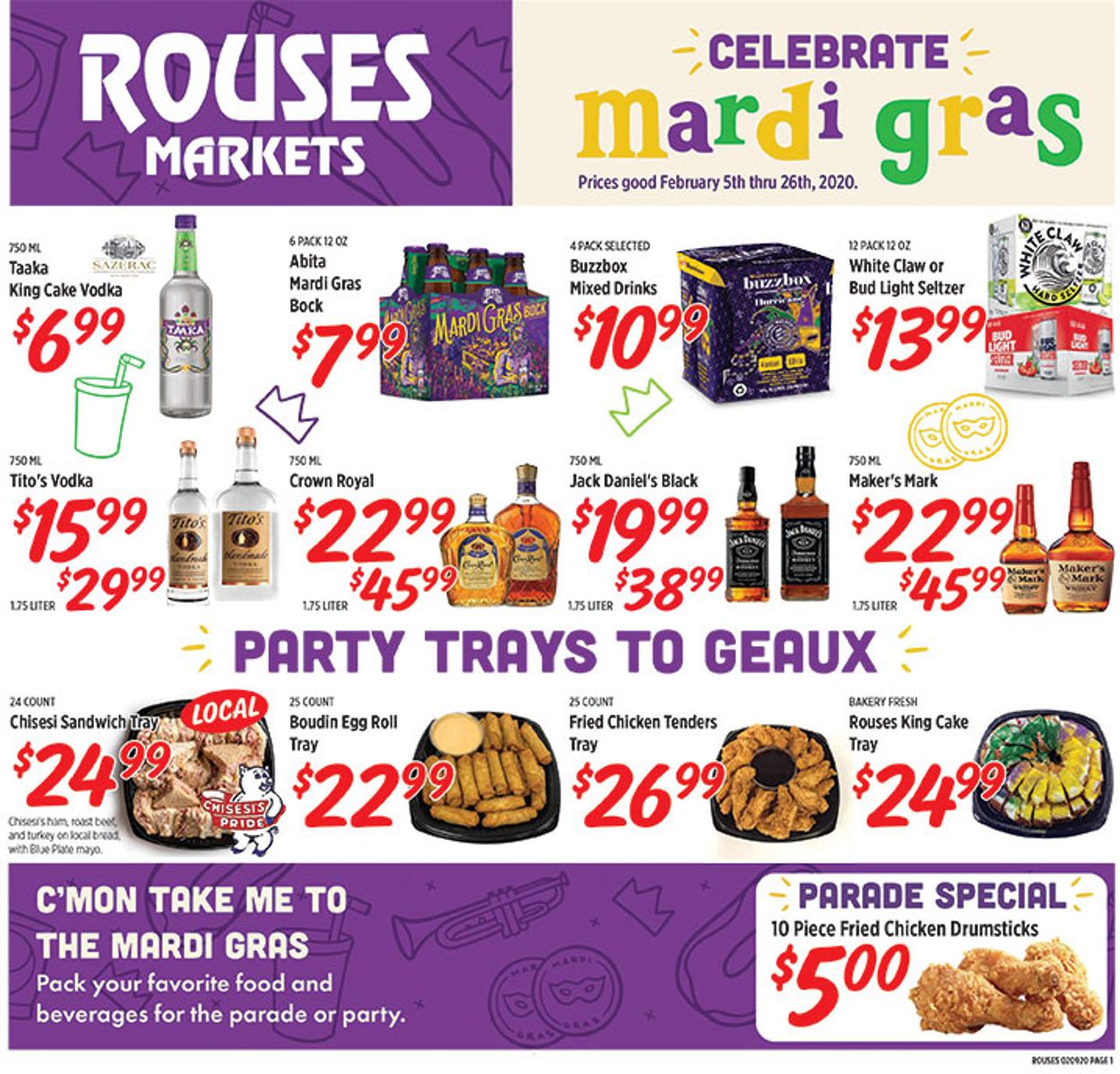 Rouses Ad from 02/05/2020