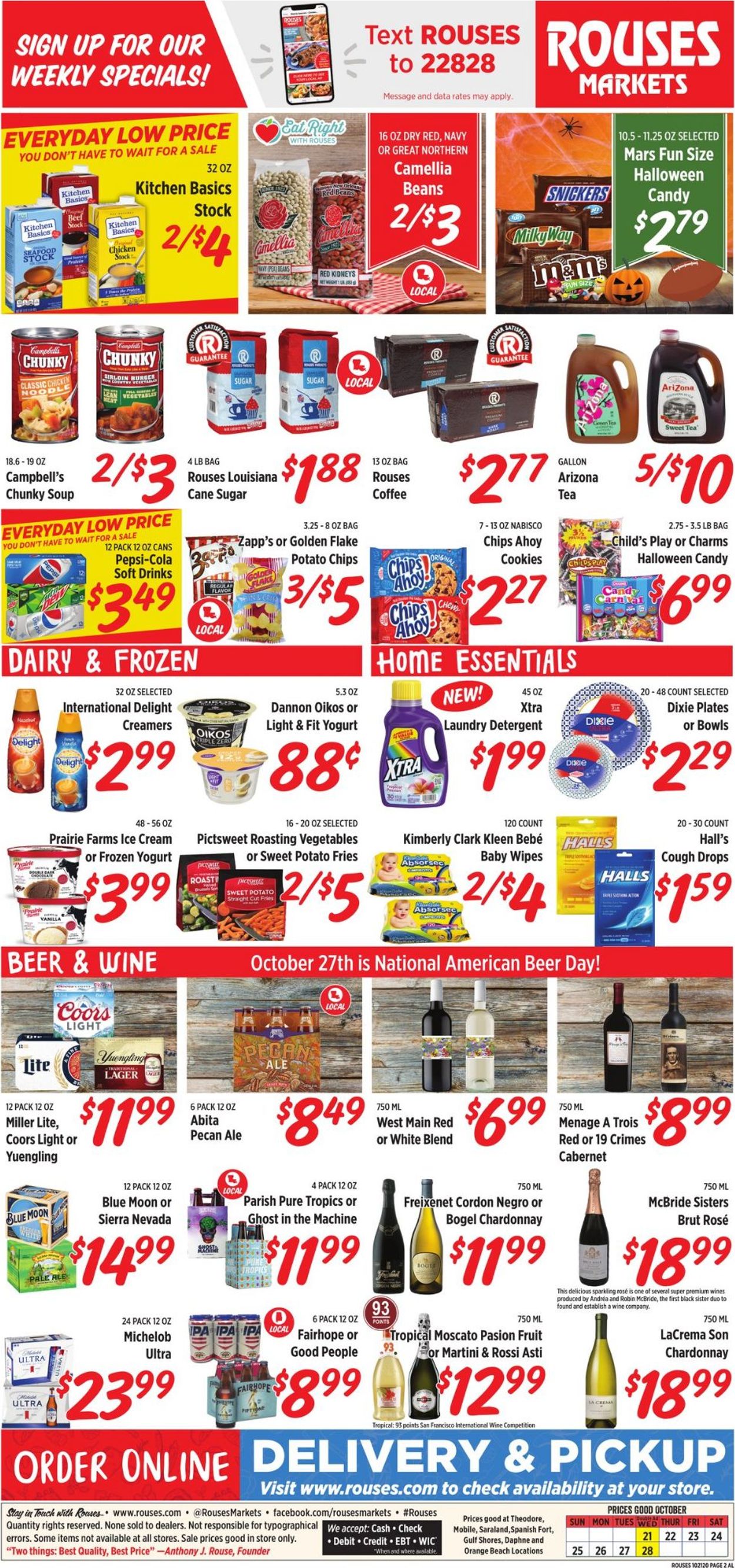 Rouses Ad from 10/21/2020