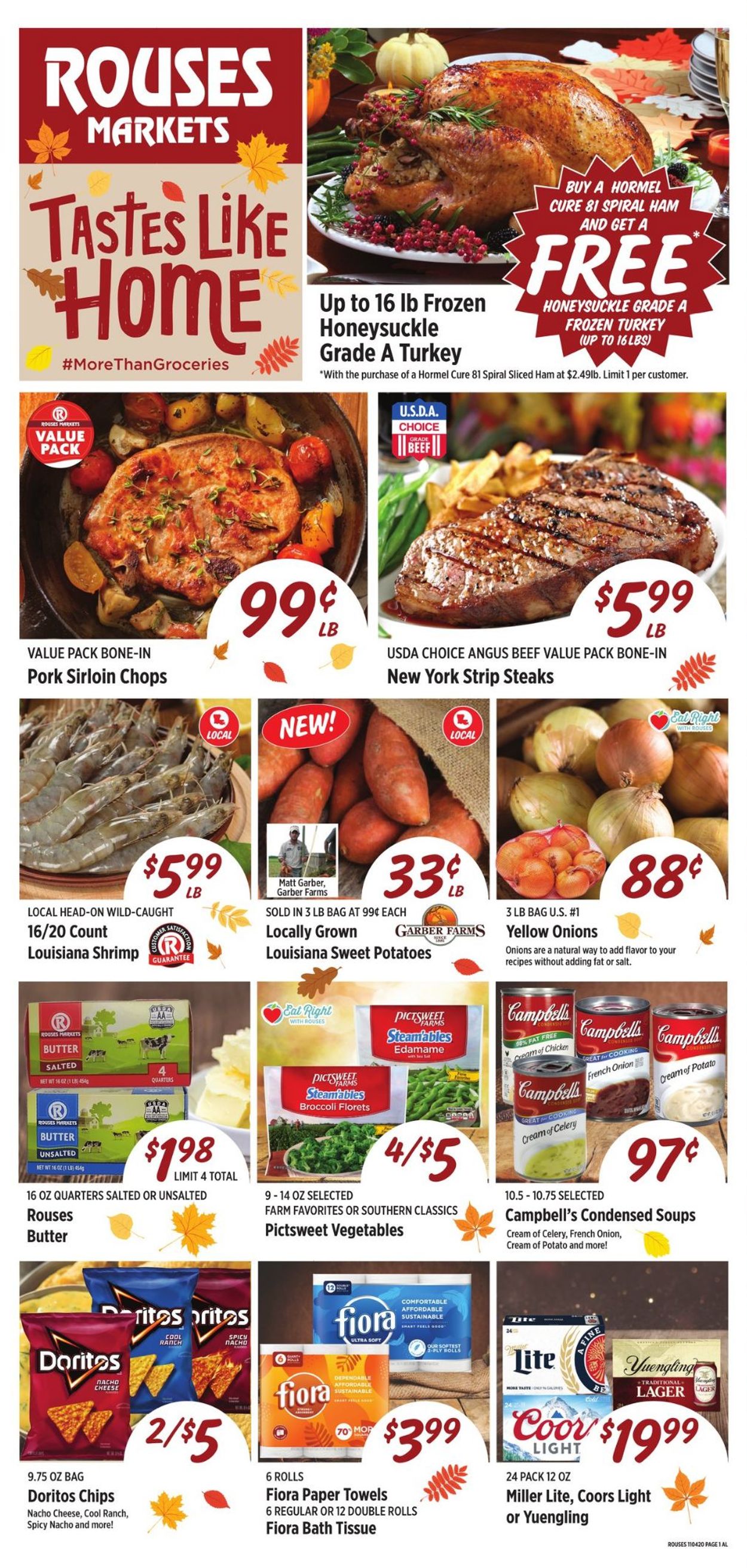 Rouses Ad from 11/04/2020