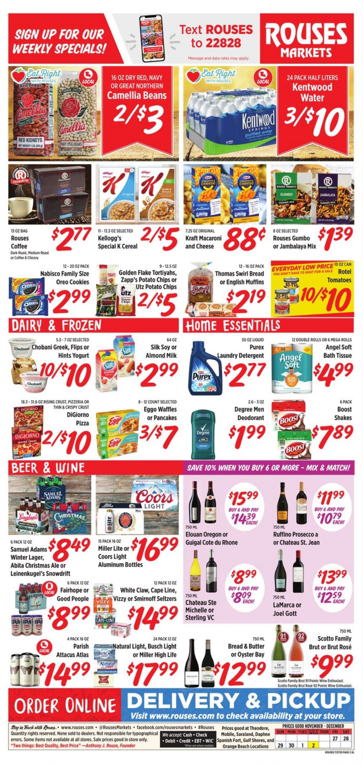 Rouses Ad from 11/27/2020
