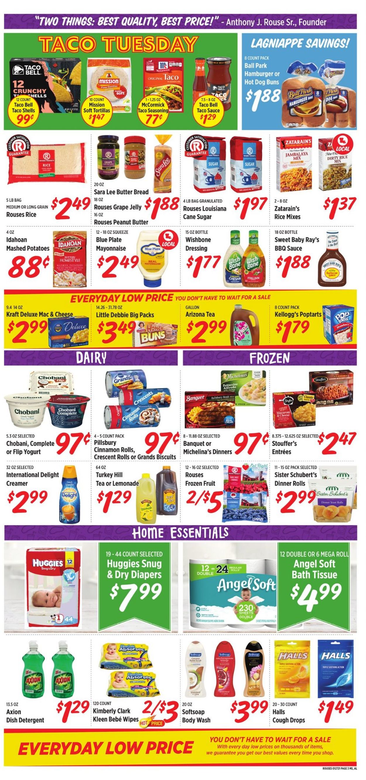 Rouses Ad from 01/27/2021