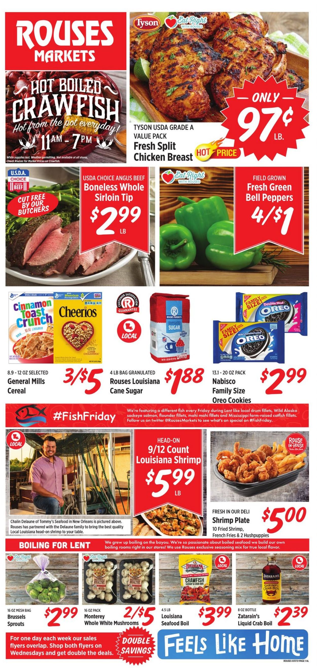 Rouses Ad from 03/17/2021