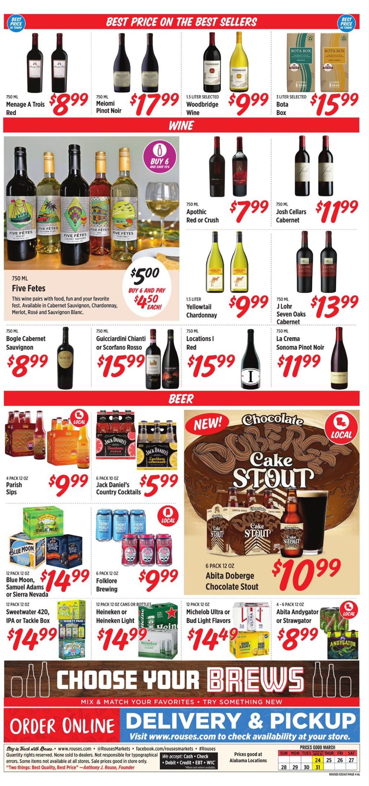 Rouses Ad from 03/24/2021