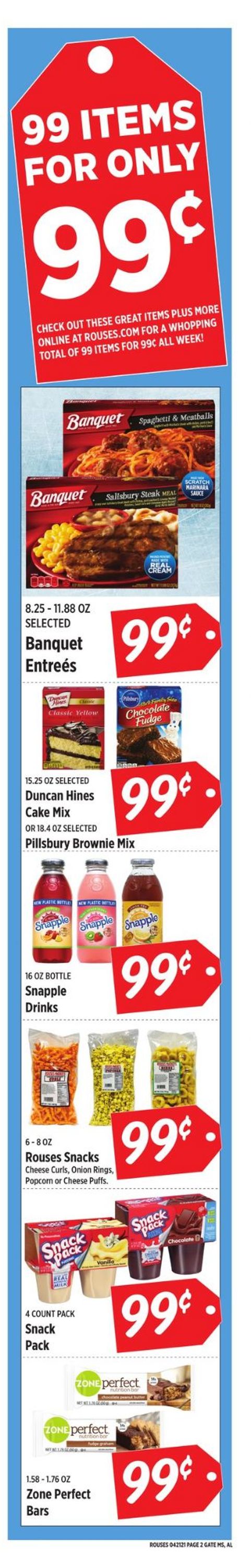 Rouses Ad from 04/21/2021