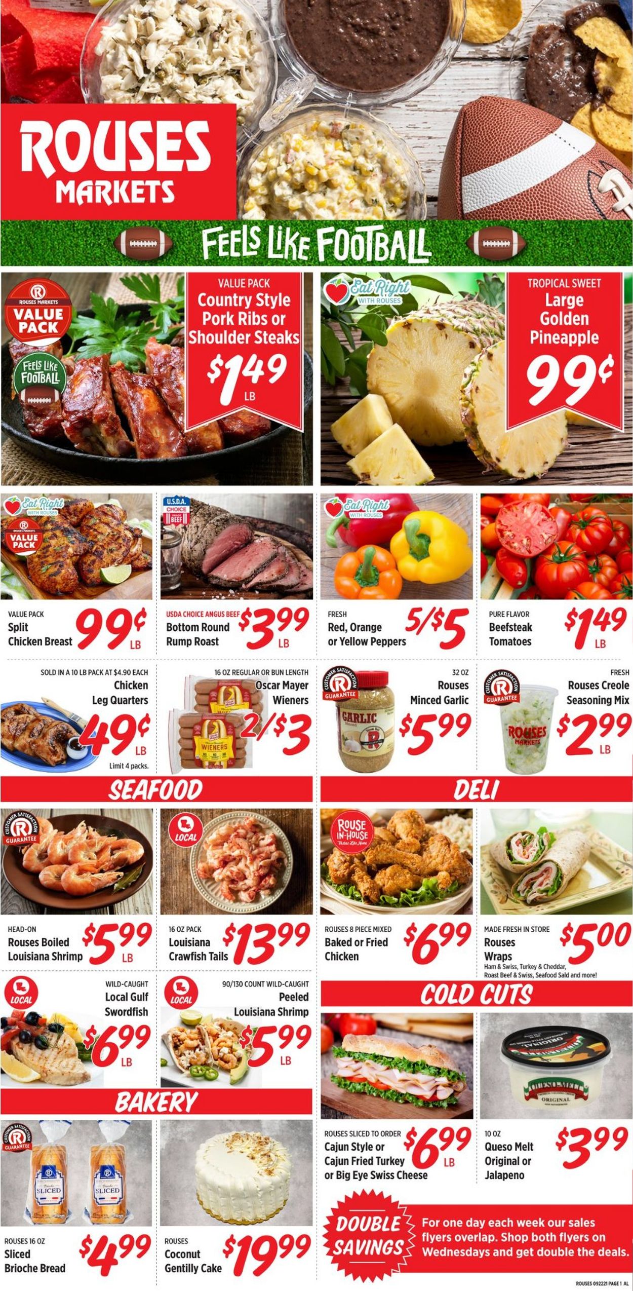 Rouses Ad from 09/22/2021