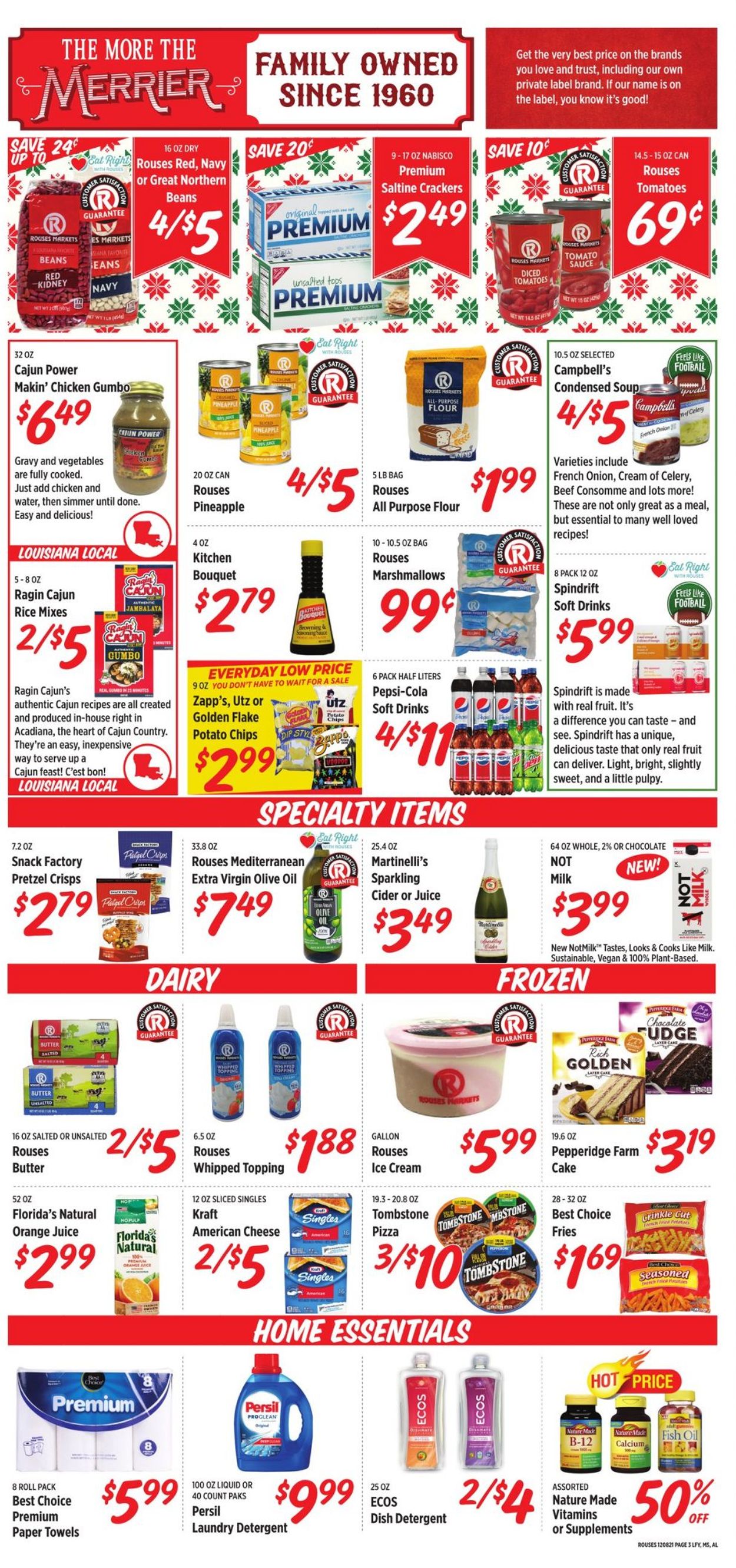 Rouses Ad from 12/08/2021