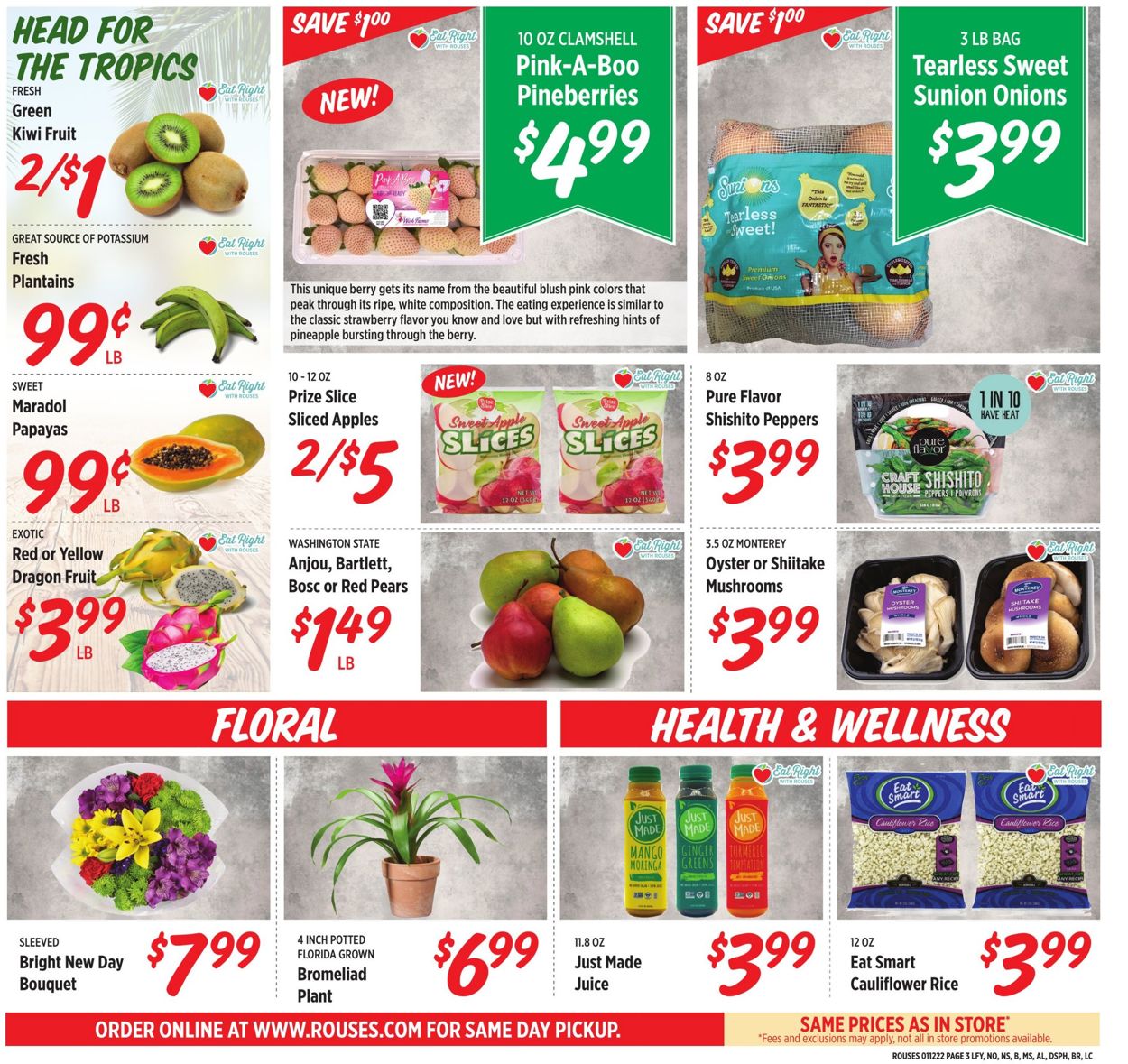 Rouses Ad from 01/12/2022