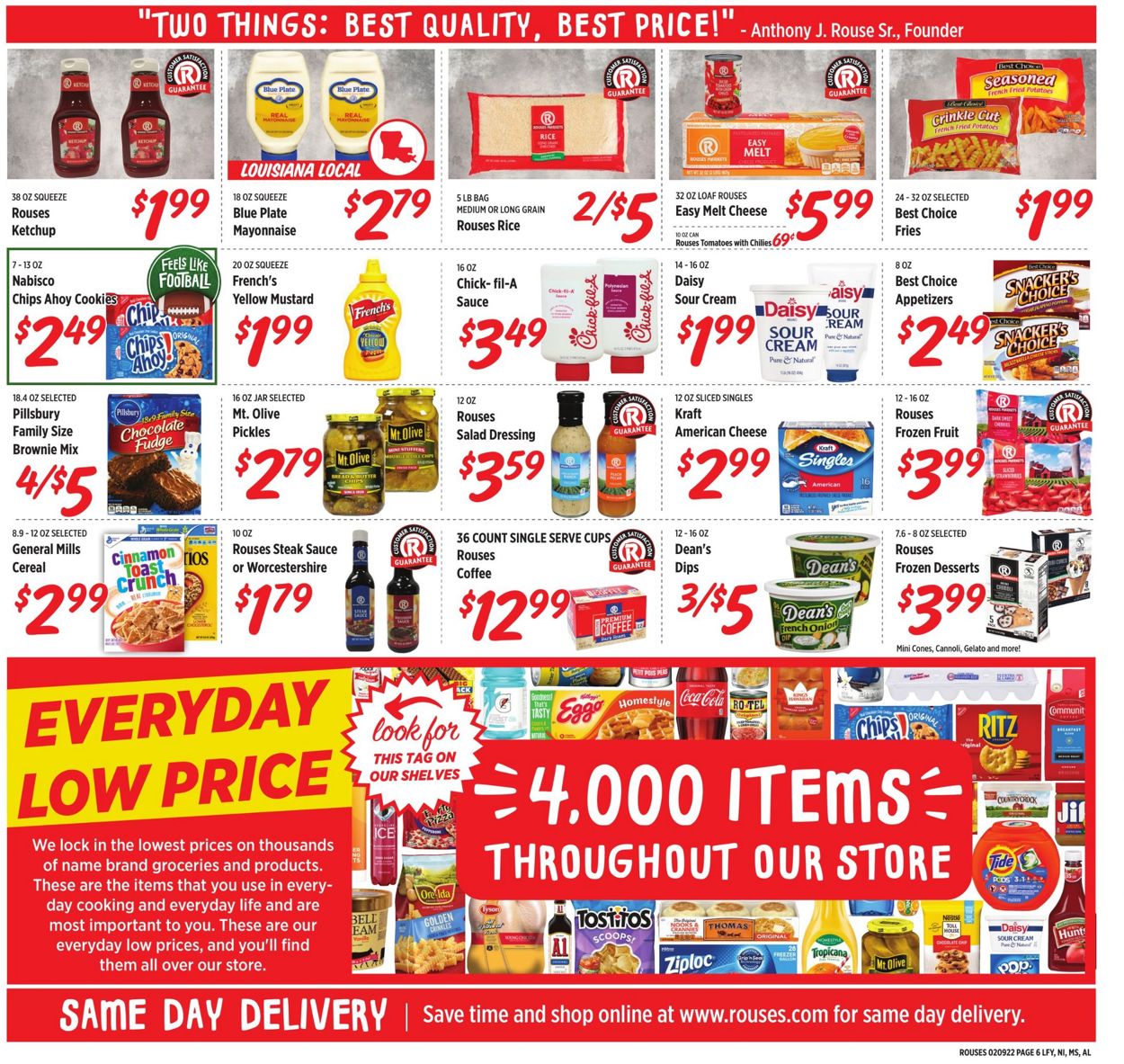 Rouses Ad from 02/09/2022