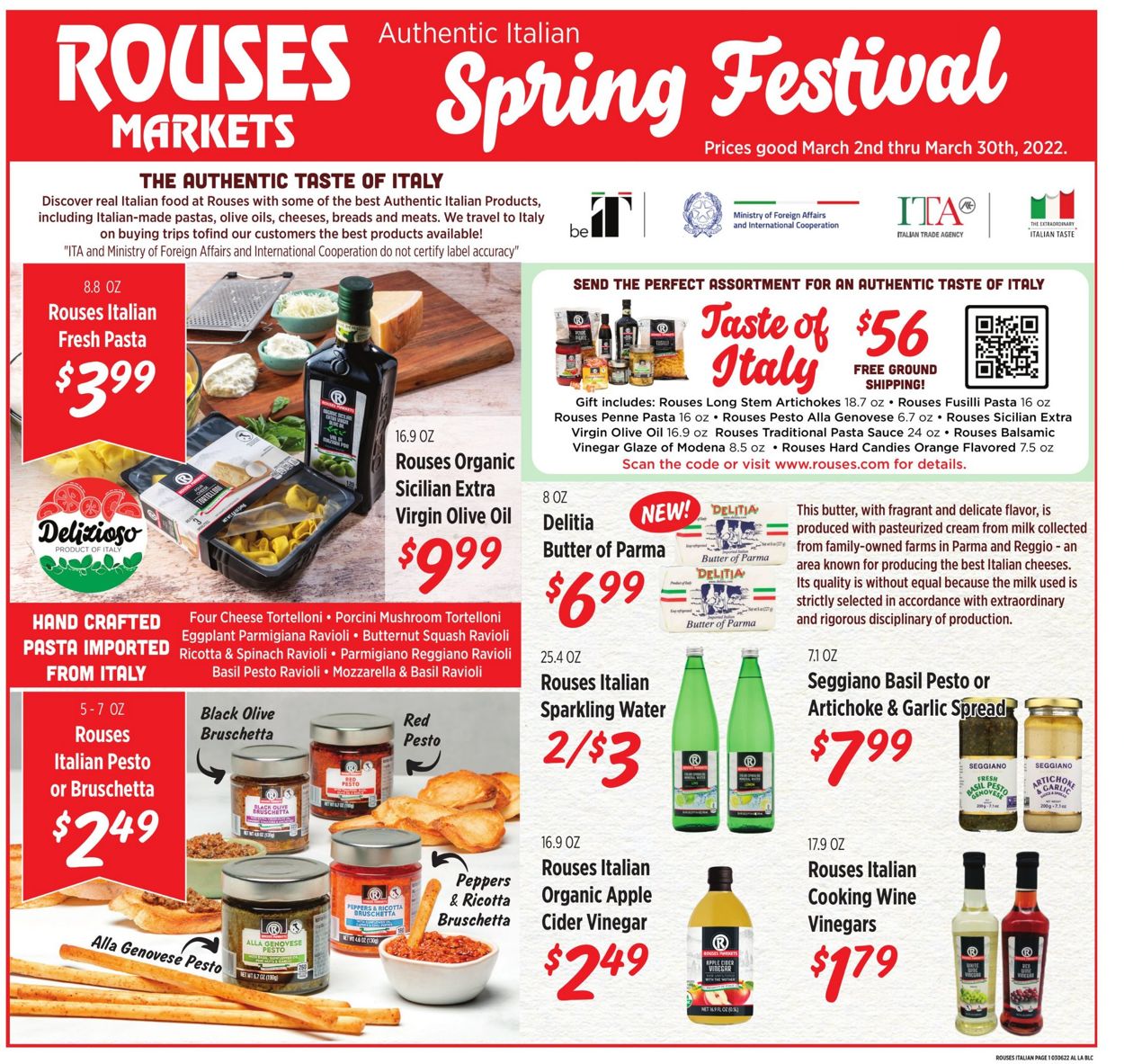 Rouses Ad from 03/02/2022