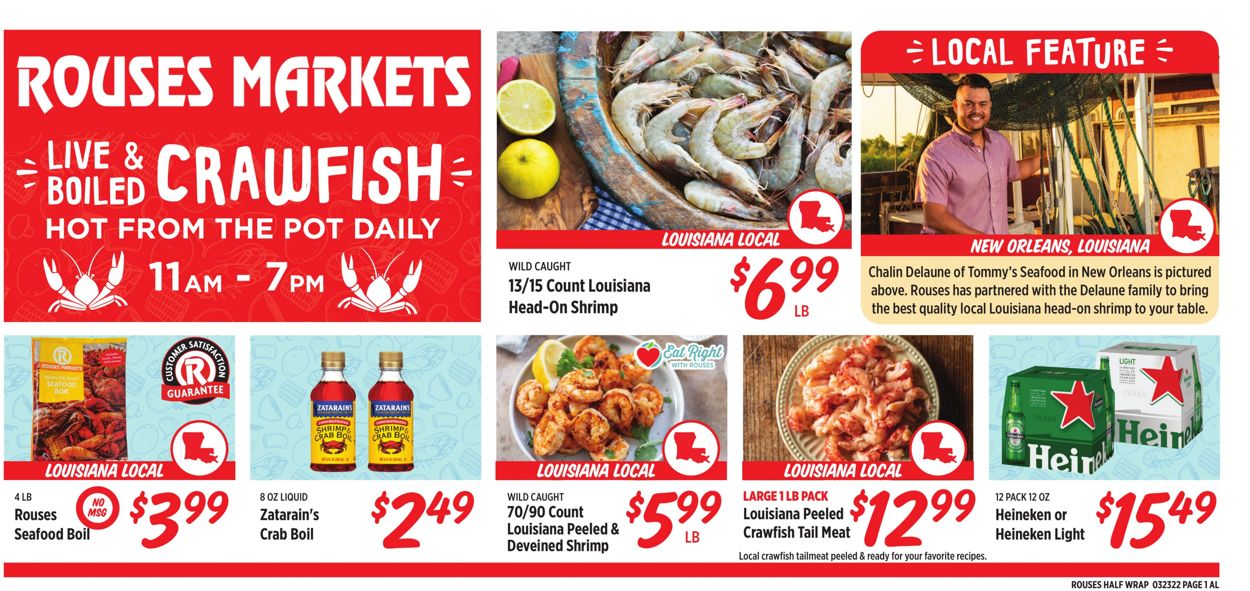 Rouses Ad from 03/23/2022