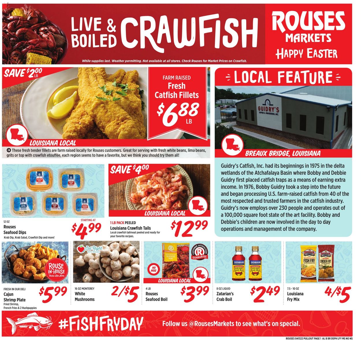Rouses Ad from 04/13/2022