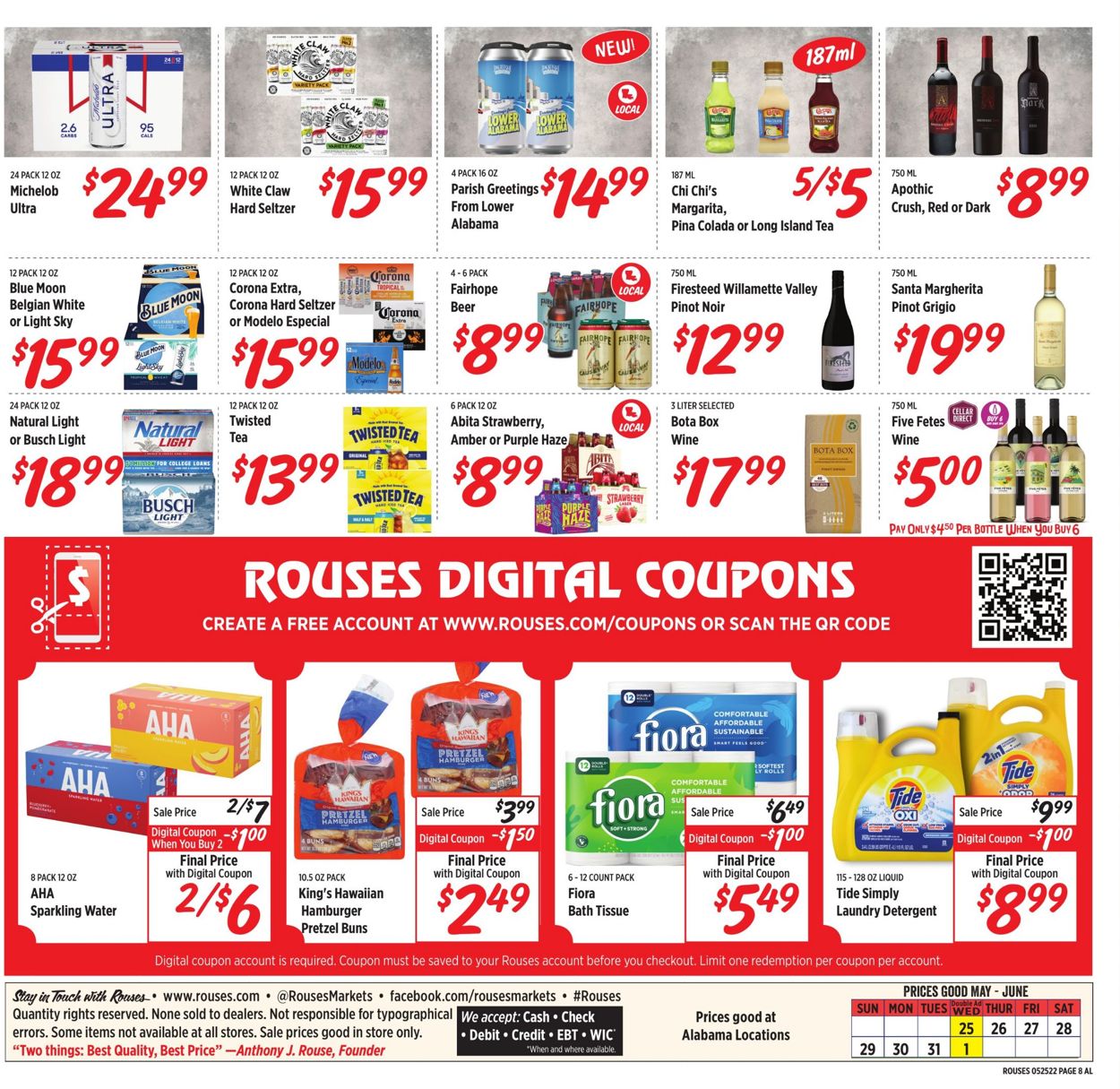 Rouses Ad from 05/25/2022