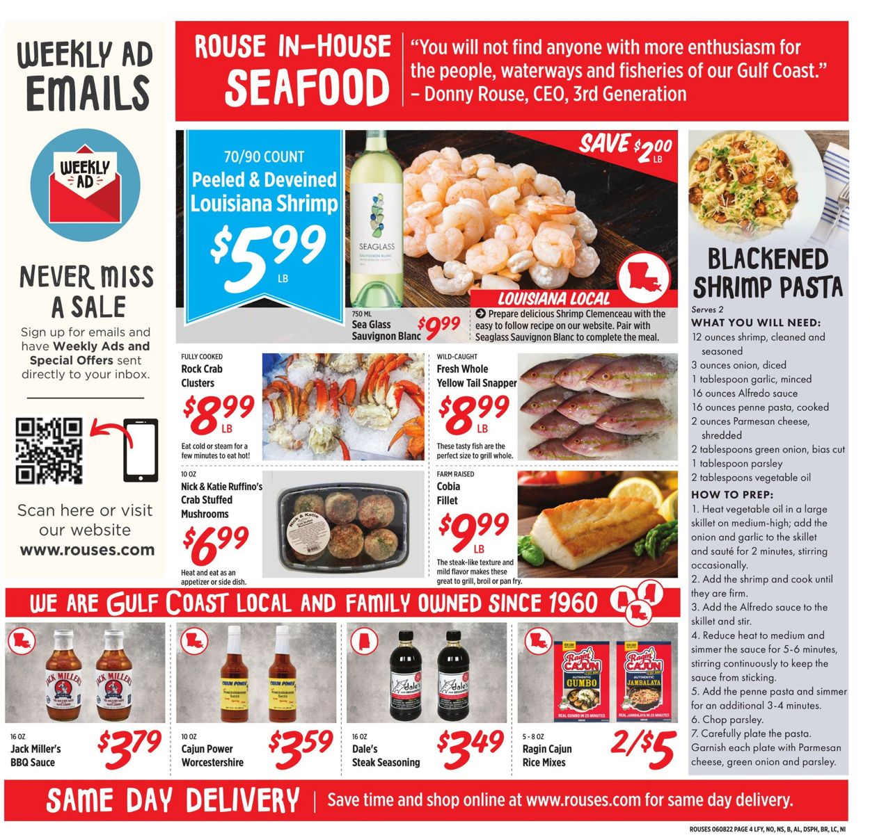 Rouses Ad from 06/08/2022