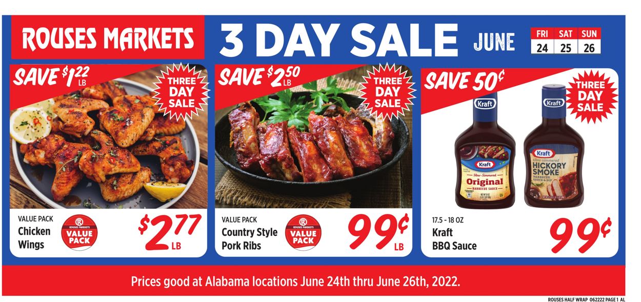 Rouses Ad from 06/22/2022