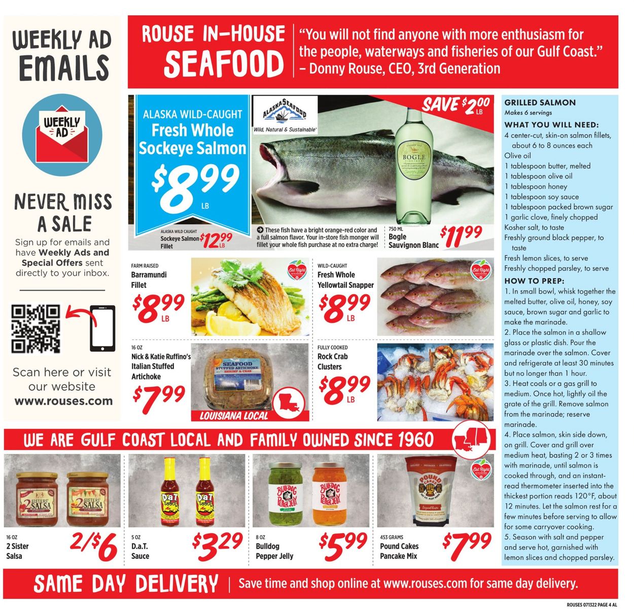 Rouses Ad from 07/13/2022