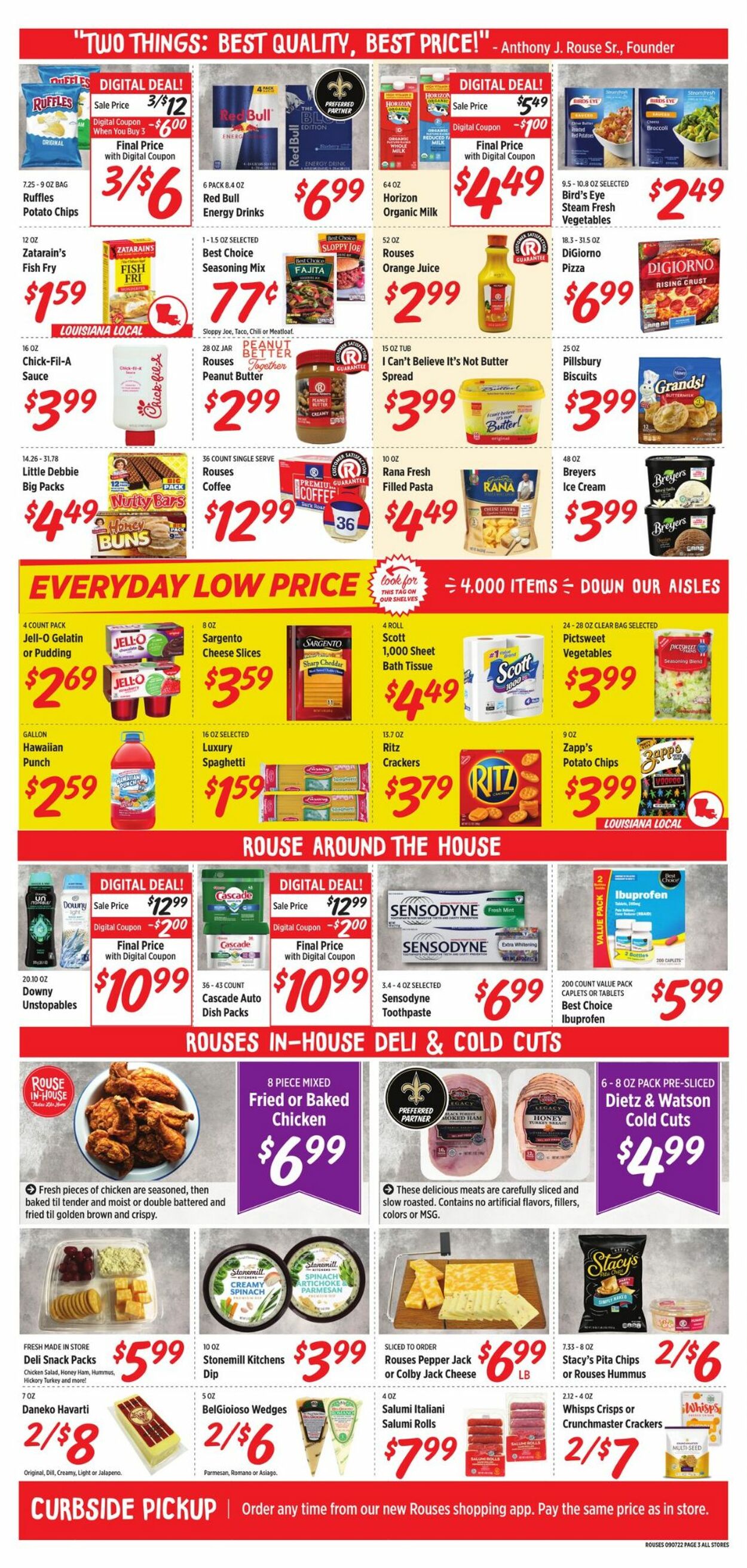 Rouses Ad from 09/07/2022