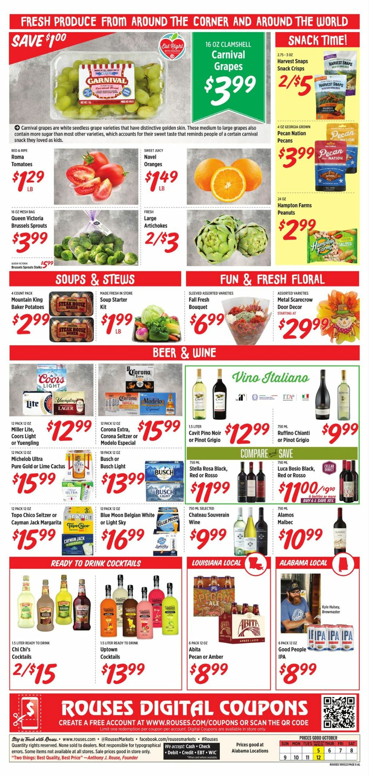 Rouses Ad from 10/05/2022
