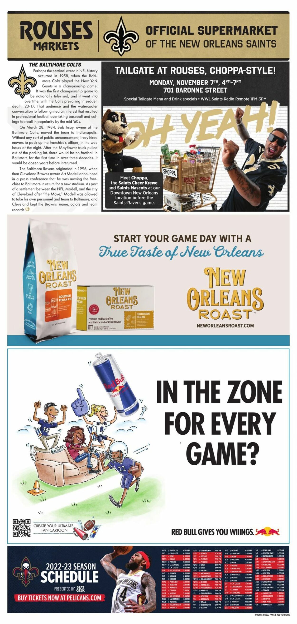 Rouses Ad from 11/02/2022