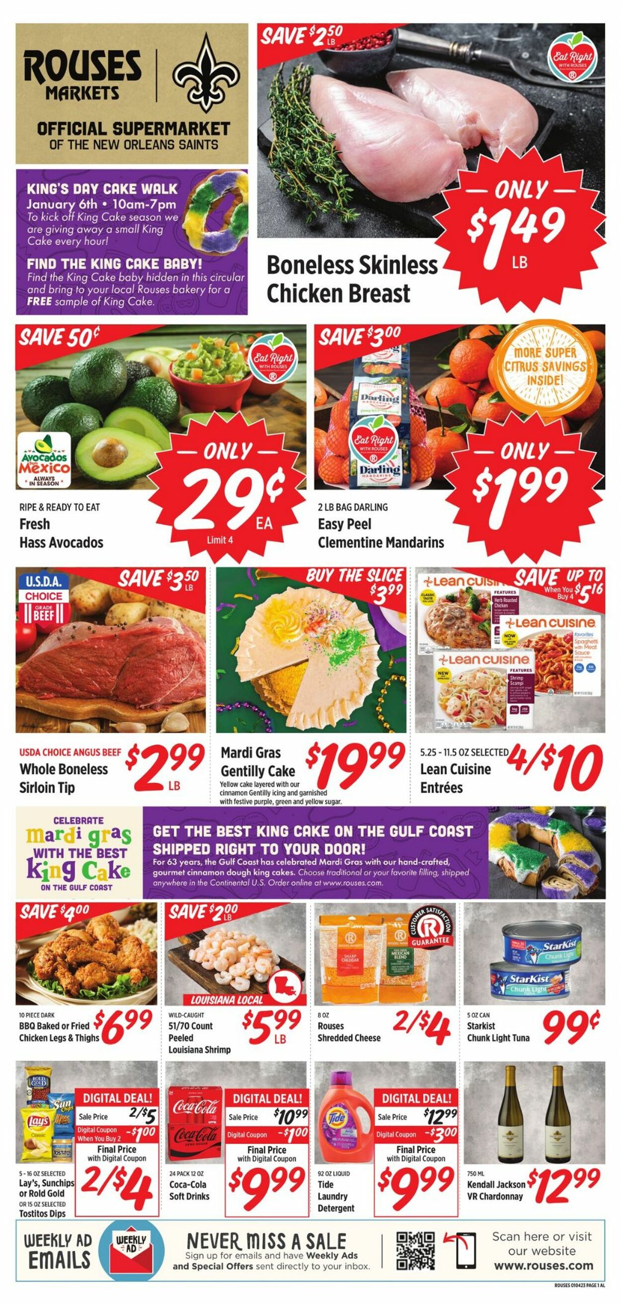 Rouses Ad from 01/04/2023