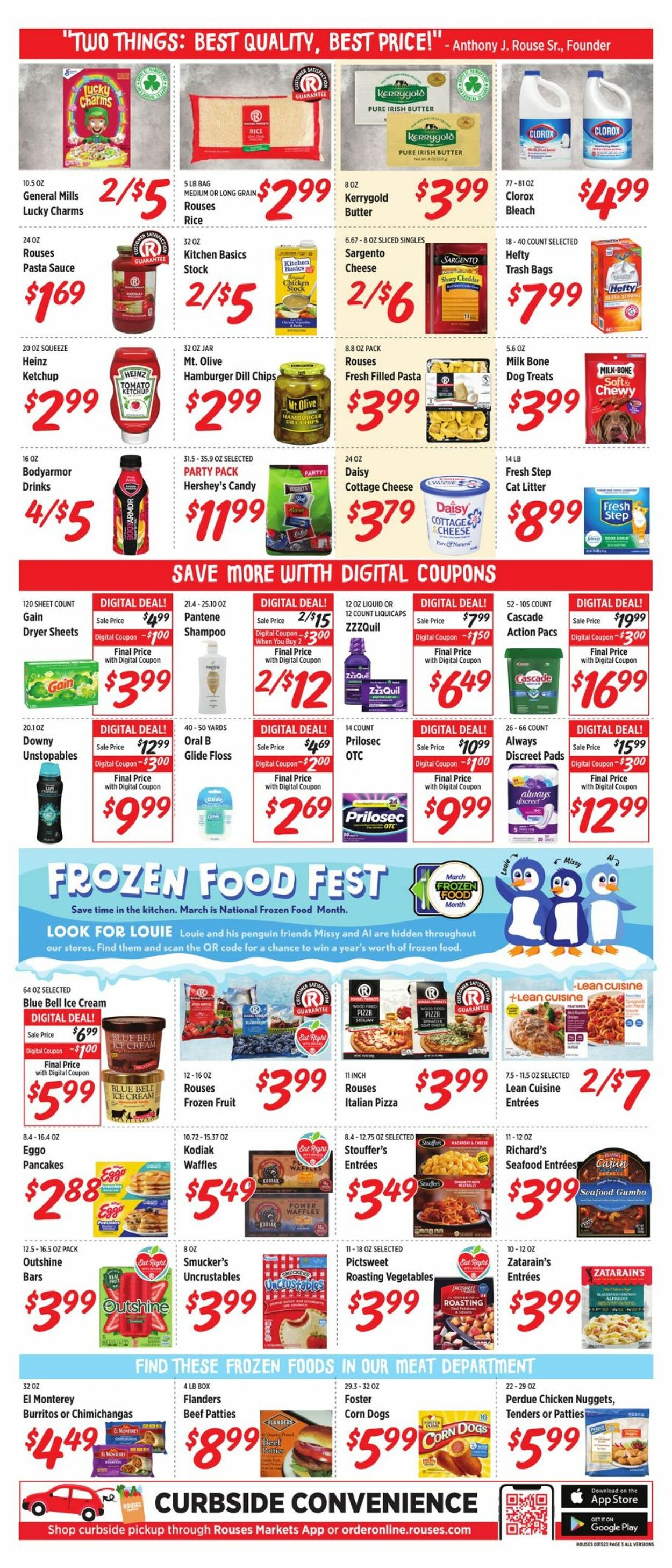 Rouses Ad from 03/15/2023