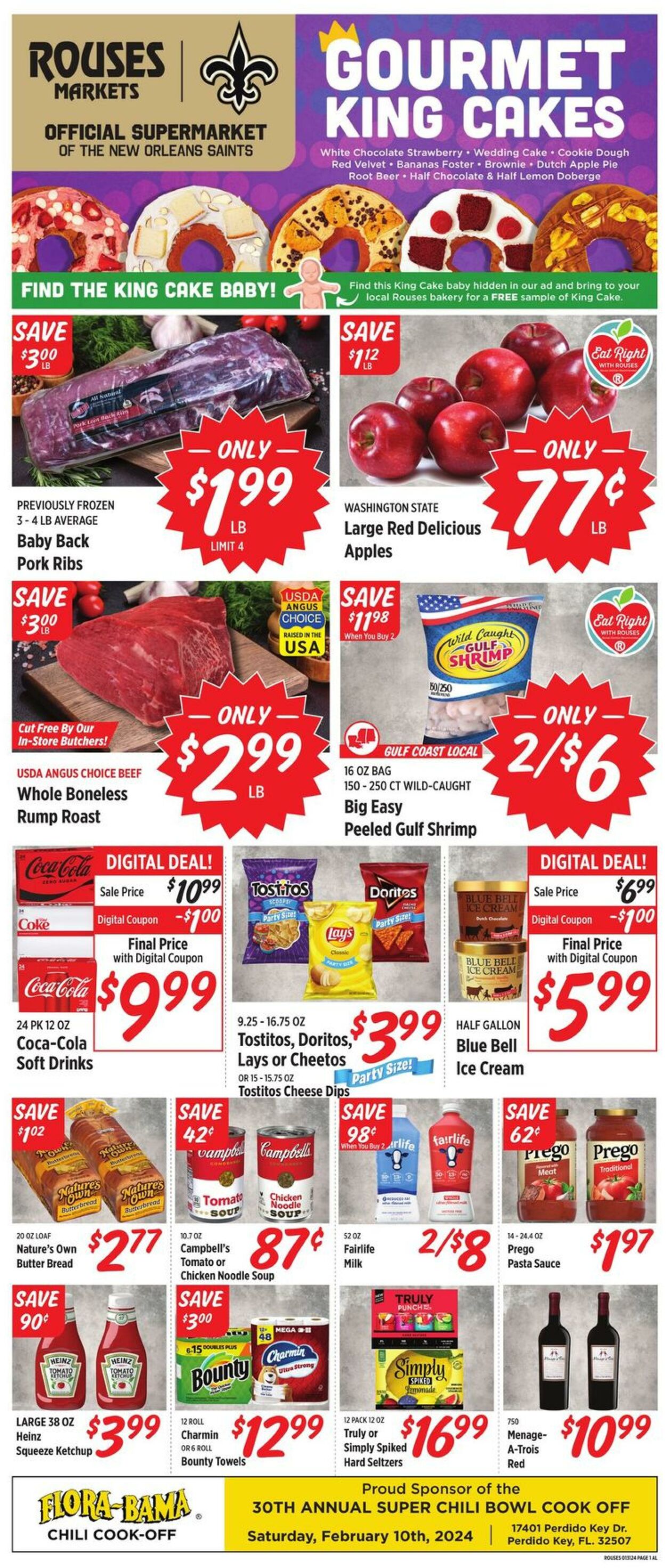 Rouses Ad from 01/31/2024
