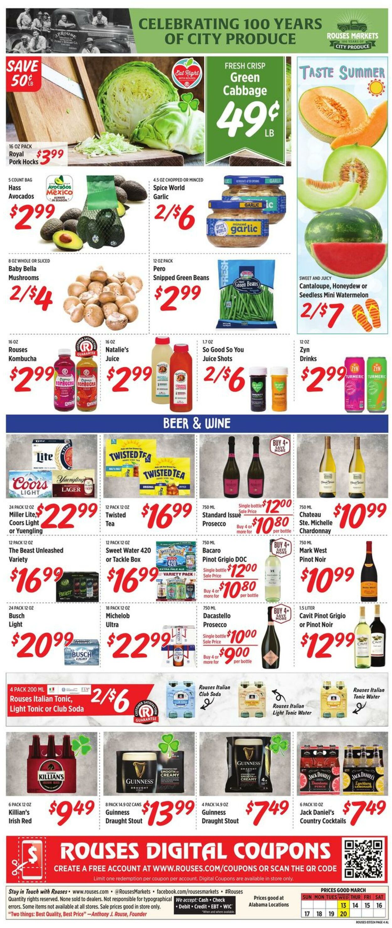 Rouses Ad from 03/13/2024