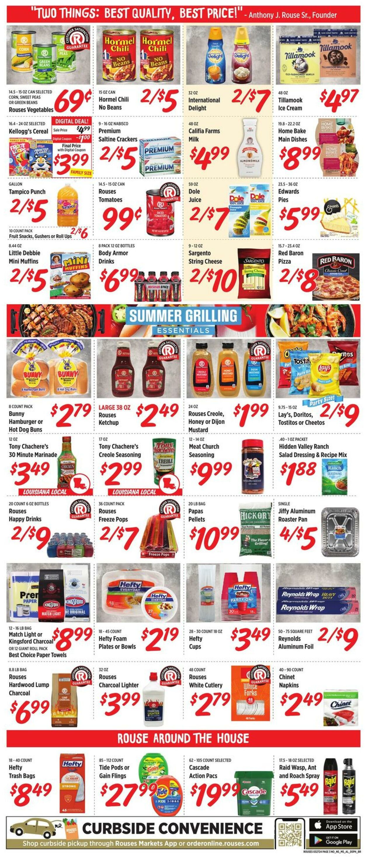 Rouses Ad from 03/27/2024