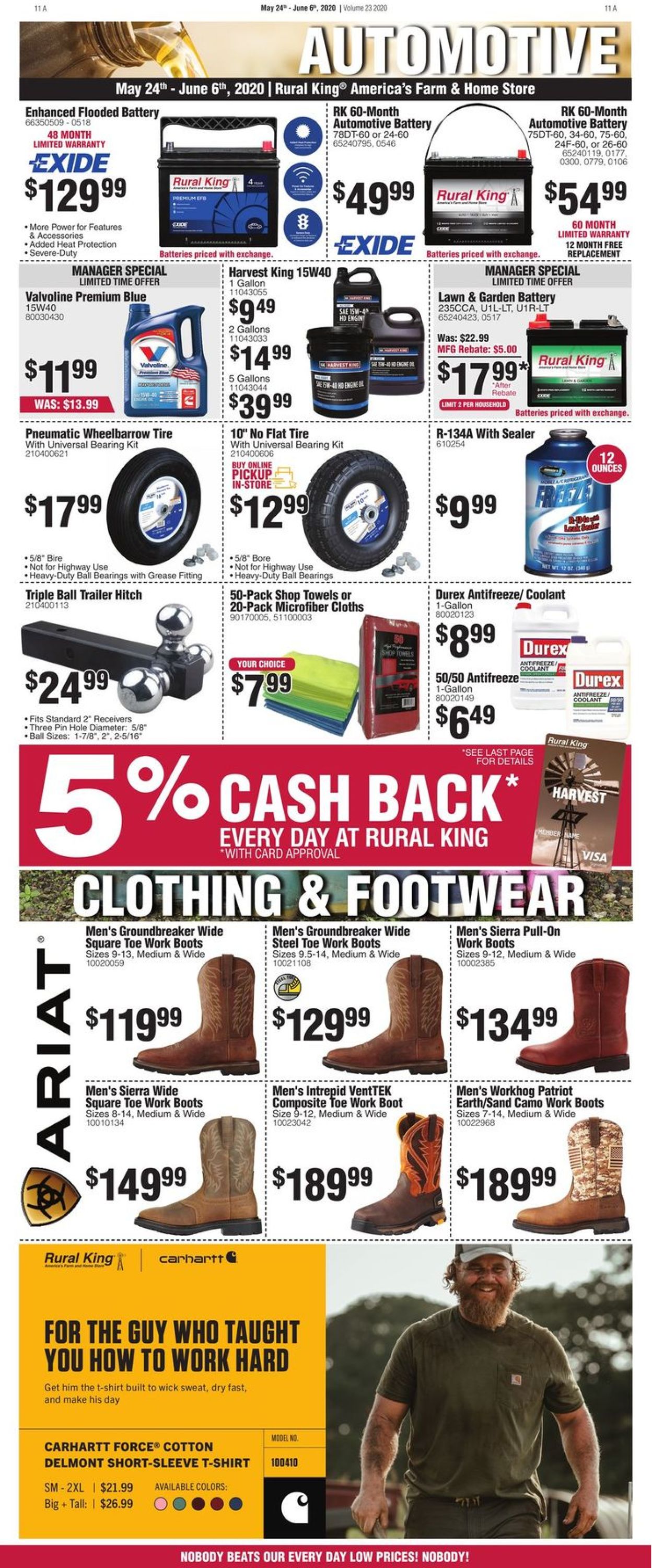 Rural King Ad from 05/24/2020