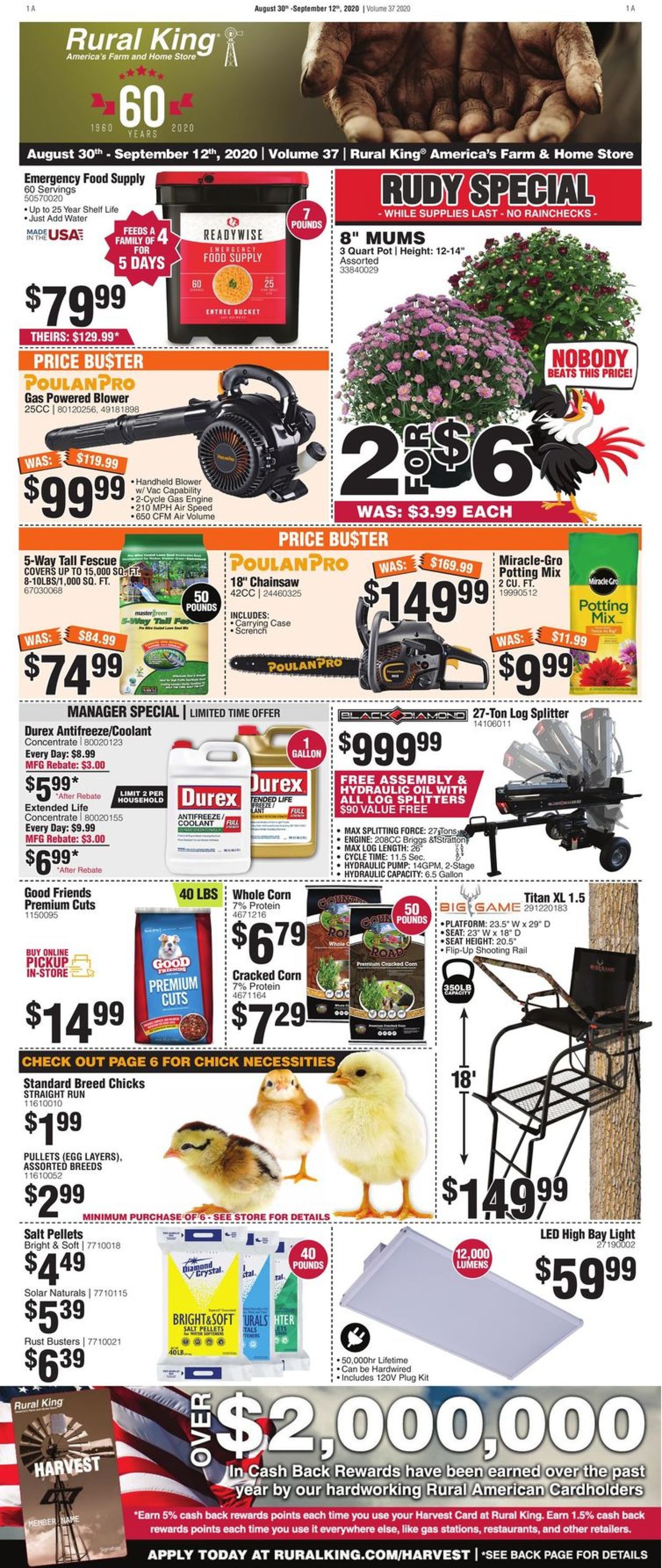 Rural King Ad from 08/30/2020