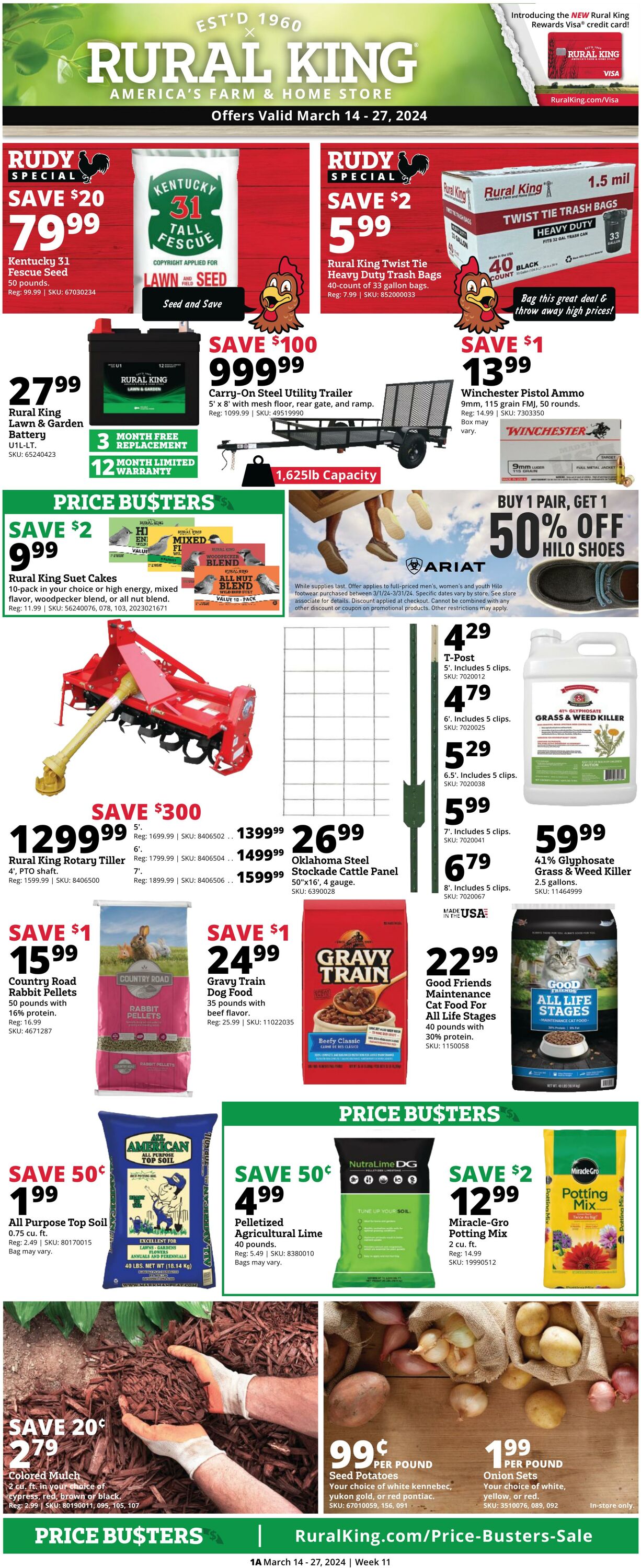 Rural King Ad from 03/13/2024
