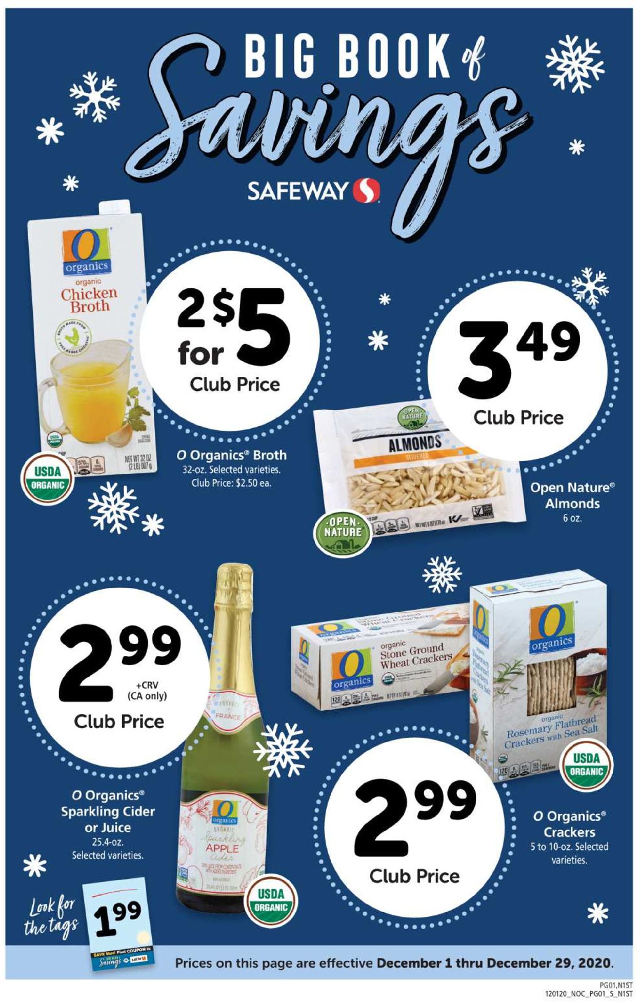 Safeway Ad from 12/01/2020