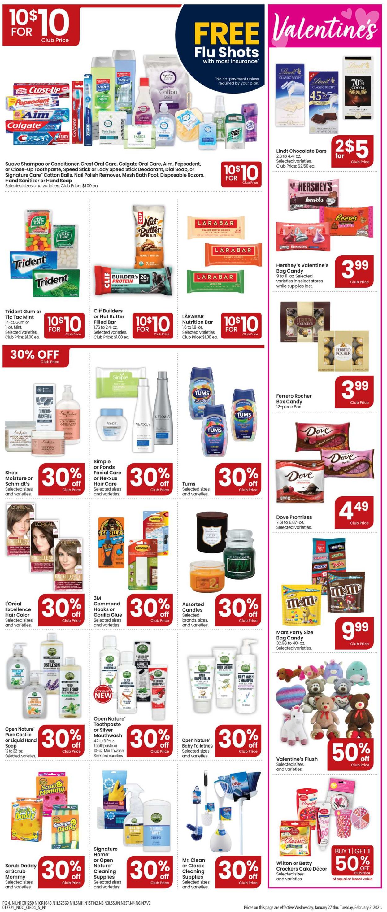 Safeway Ad from 01/27/2021