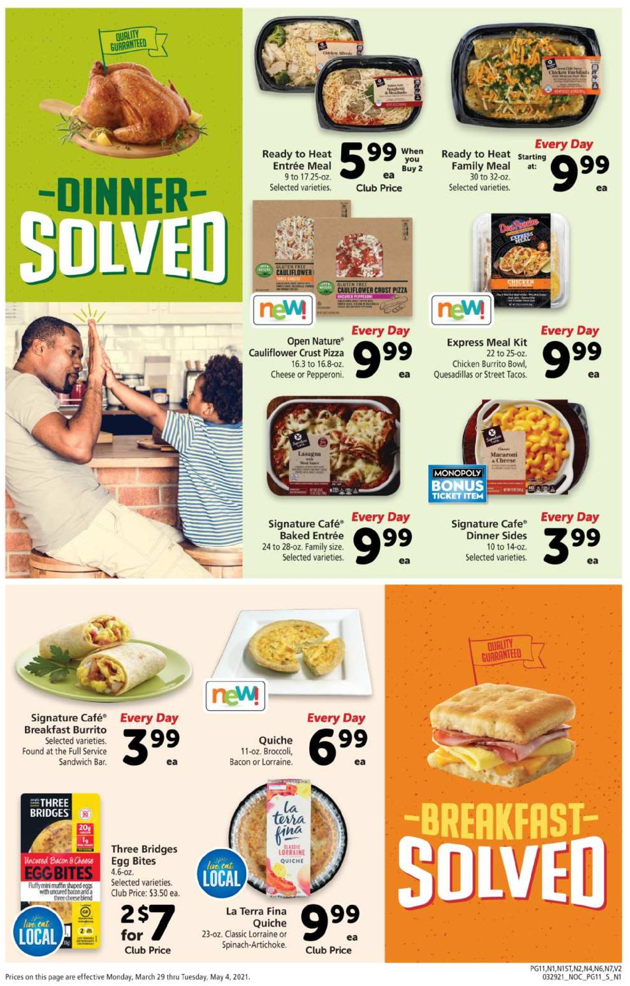 Safeway Ad from 03/29/2021