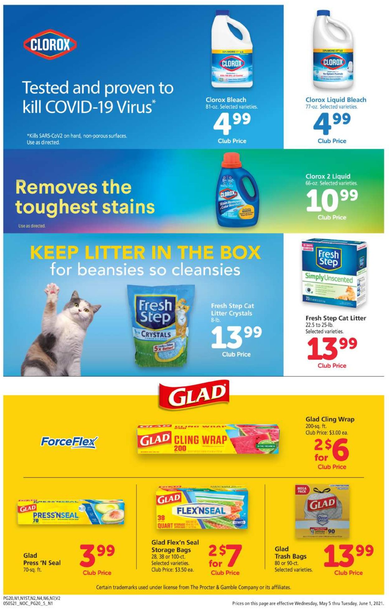 Safeway Ad from 05/05/2021