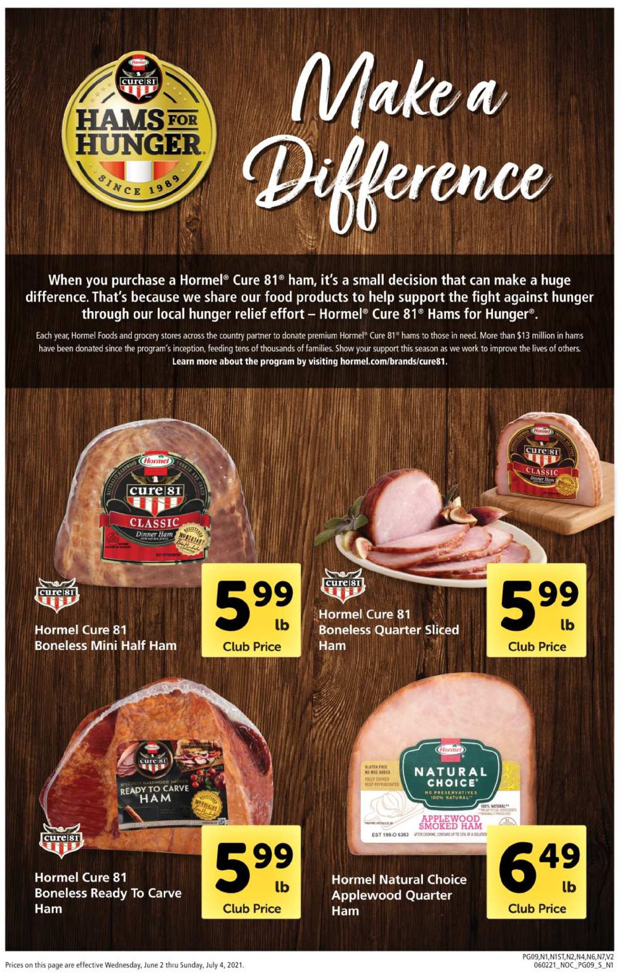 Safeway Ad from 06/02/2021