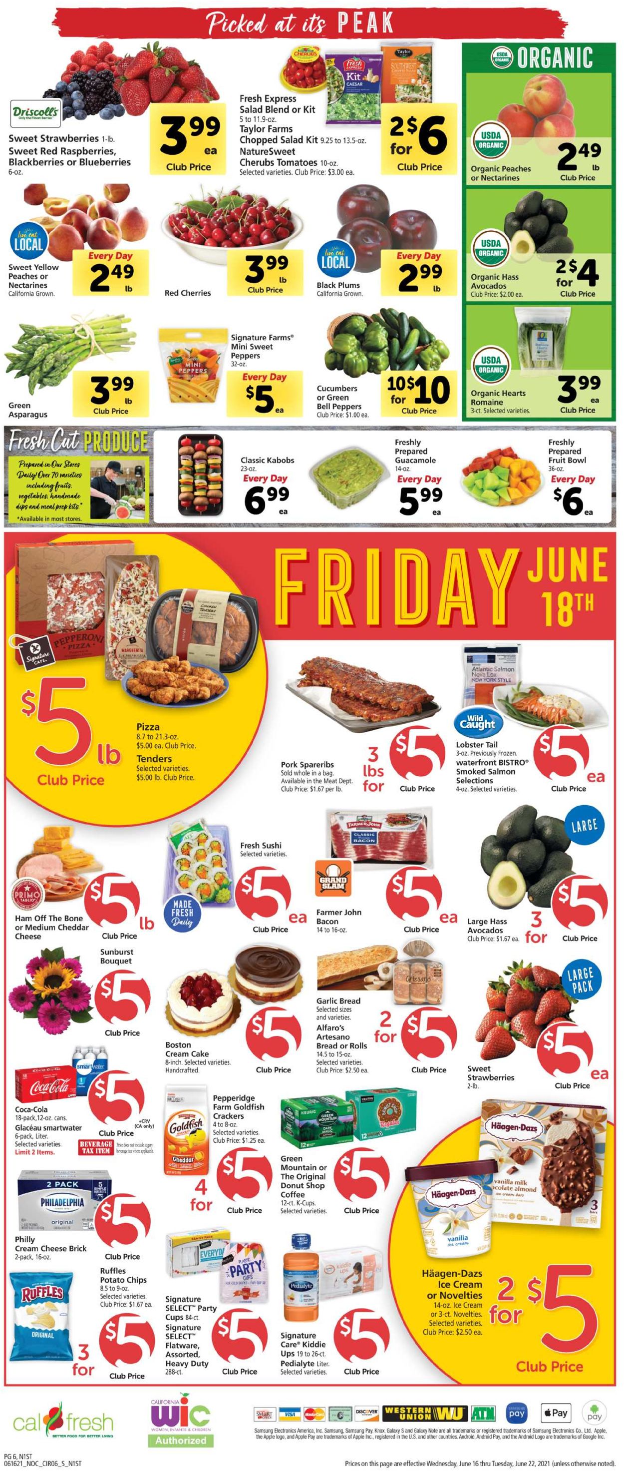 Safeway Ad from 06/16/2021