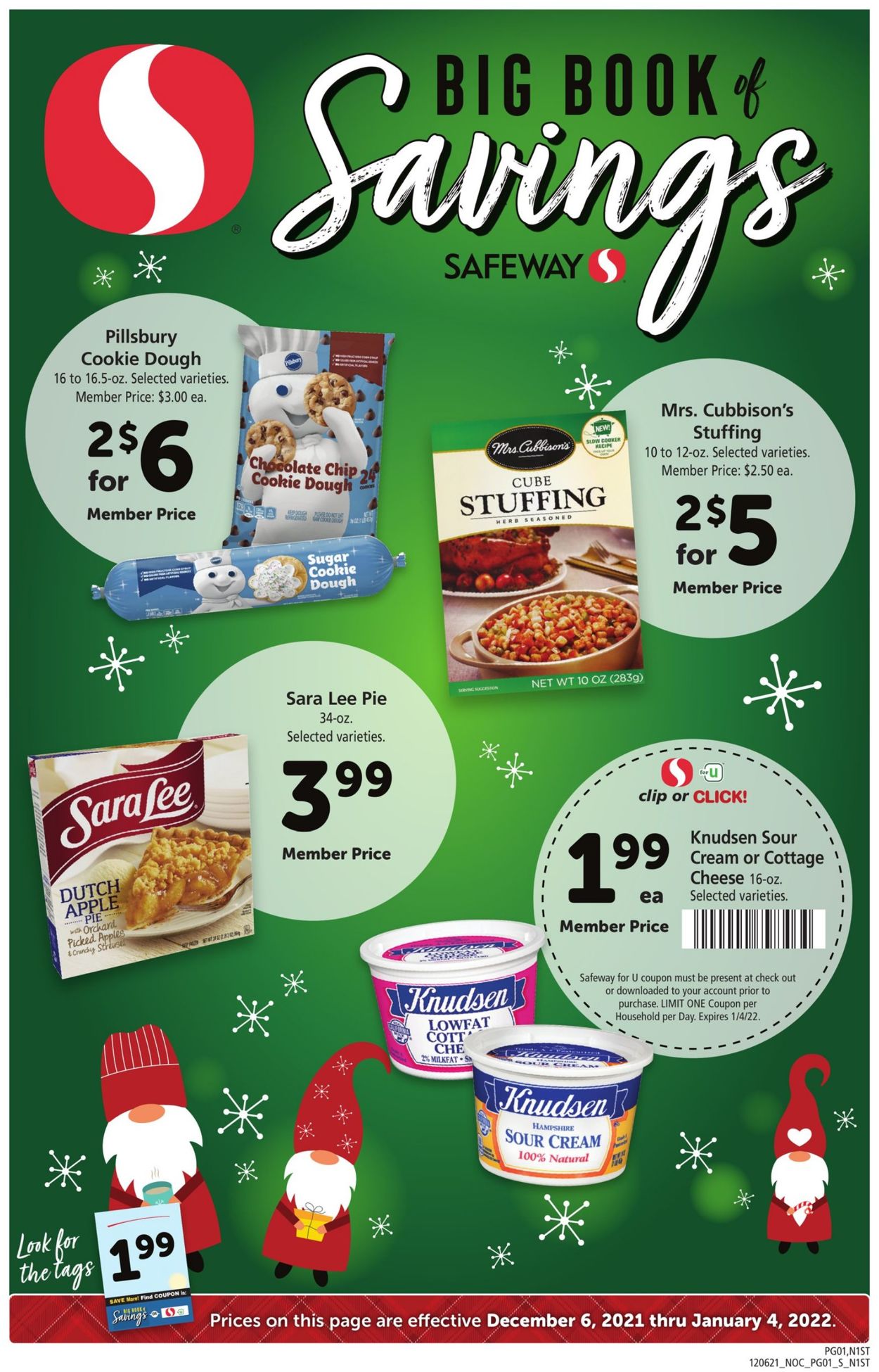 Safeway Ad from 12/06/2021
