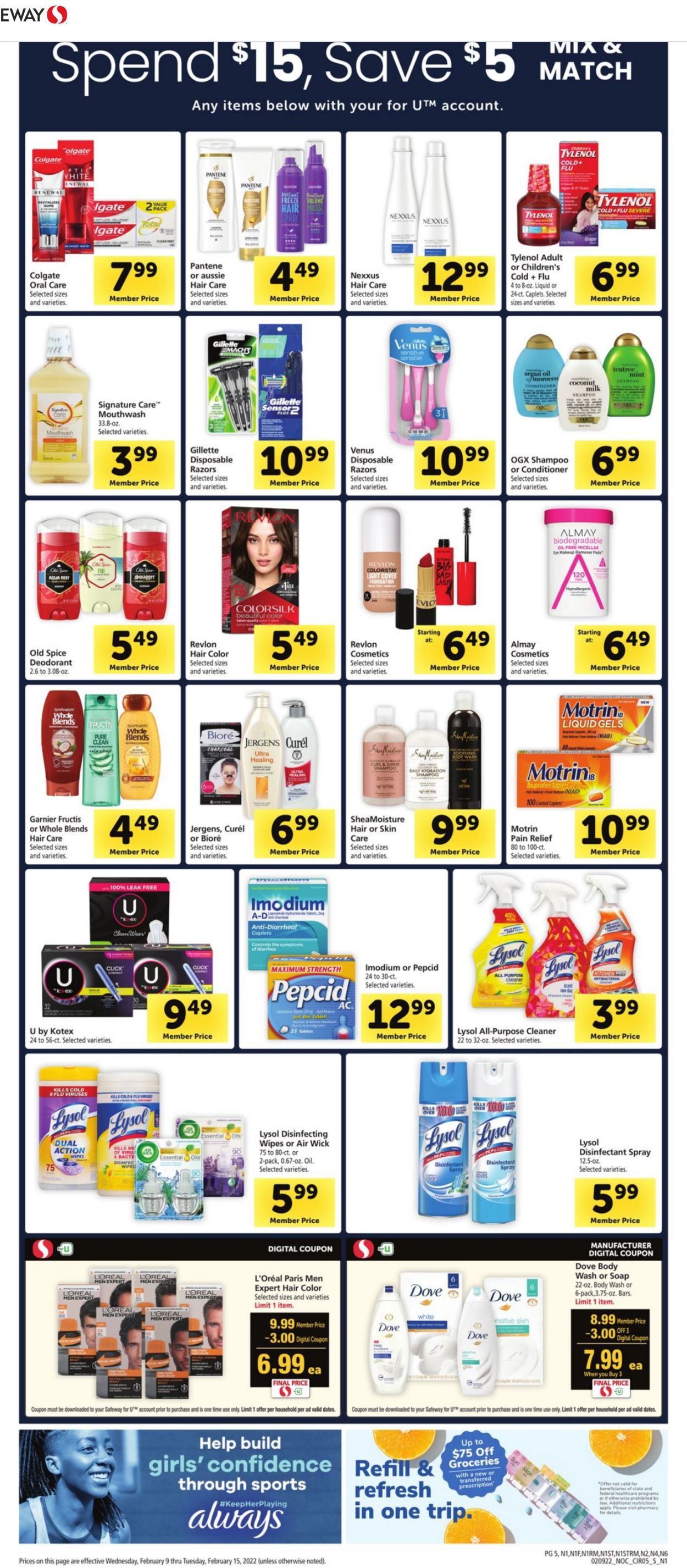Safeway Ad from 02/09/2022
