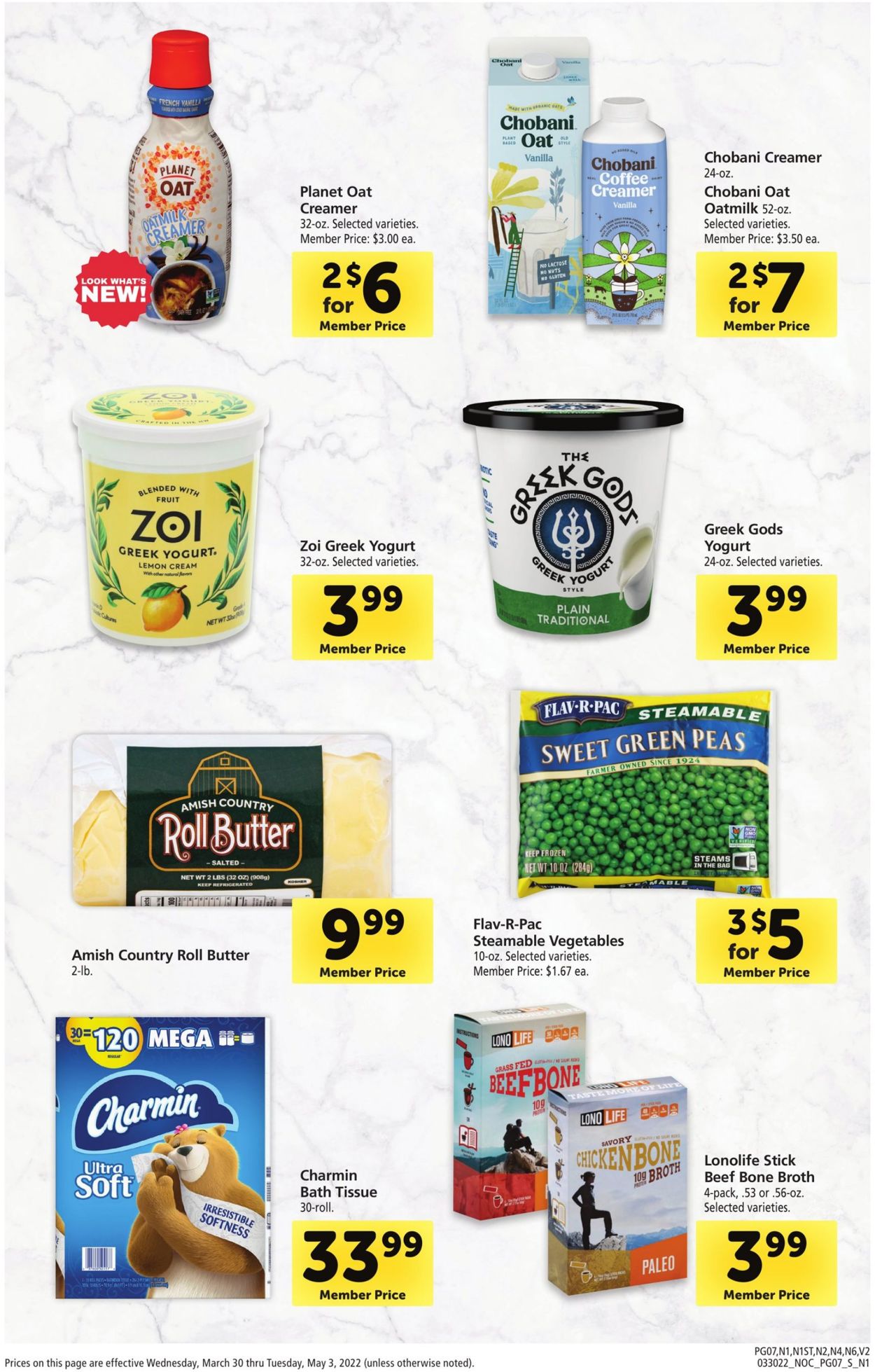 Safeway Ad from 03/30/2022