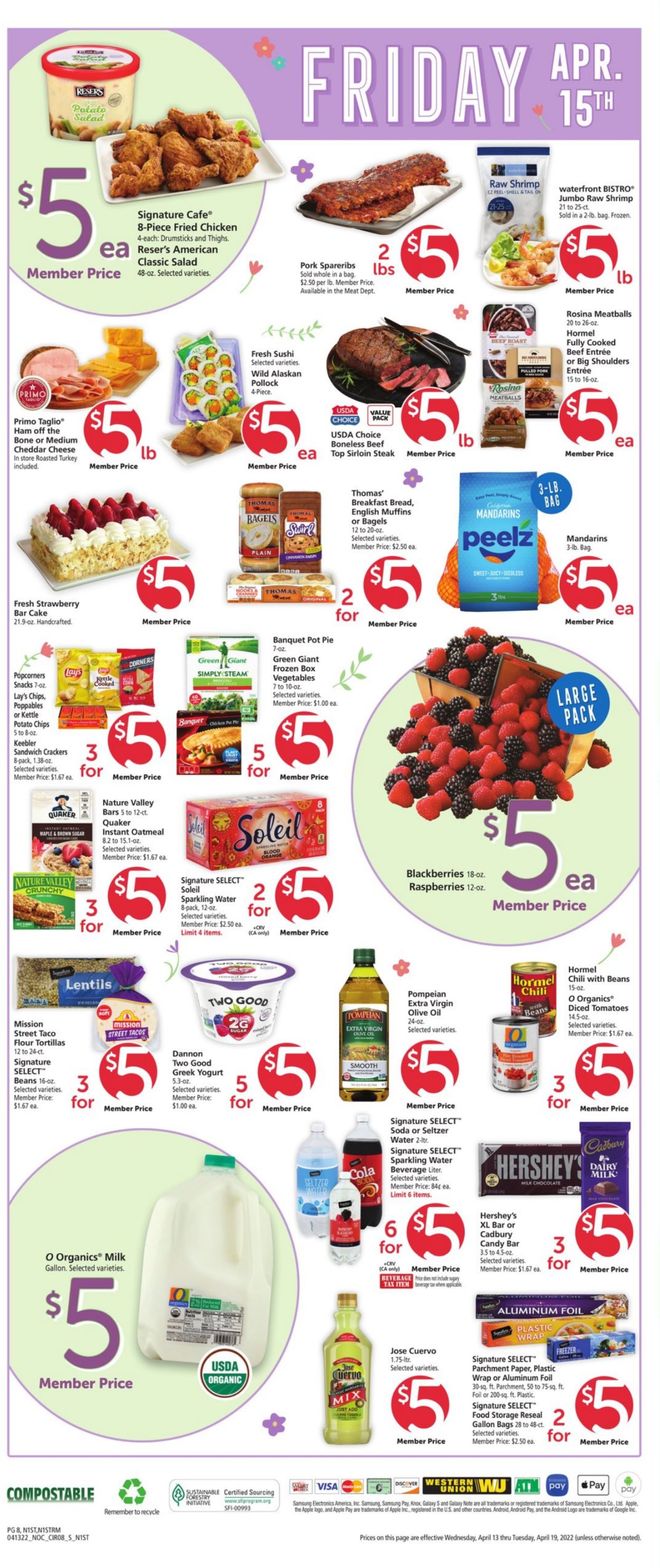 Safeway Ad from 04/13/2022