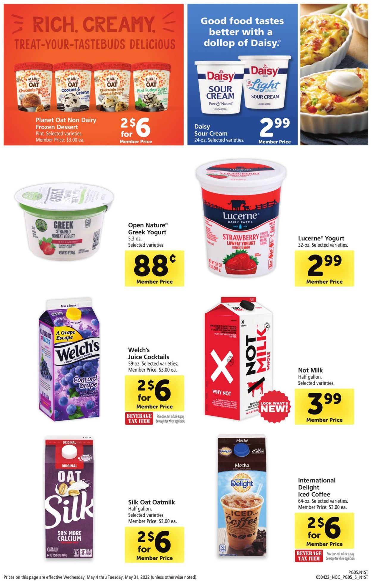Safeway Ad from 05/04/2022