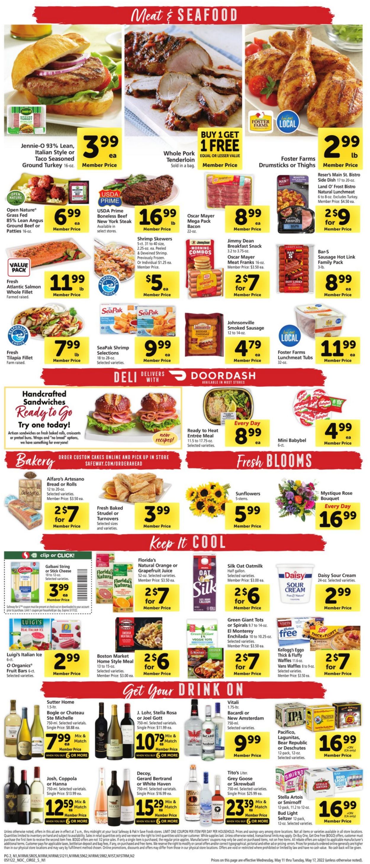 Safeway Ad from 05/11/2022